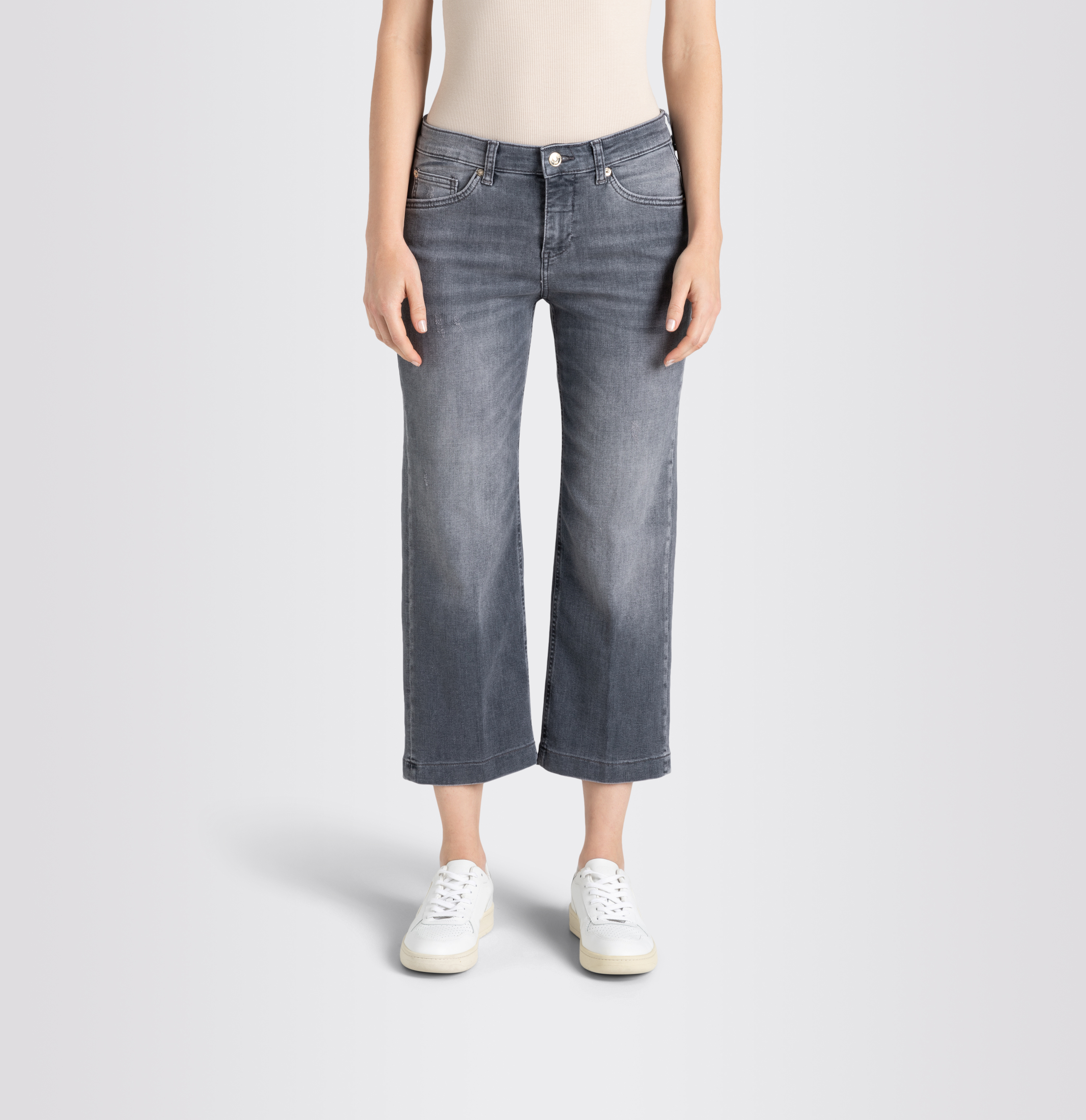 MAC JEANS - RICH CULOTTE, Light authentic denim
