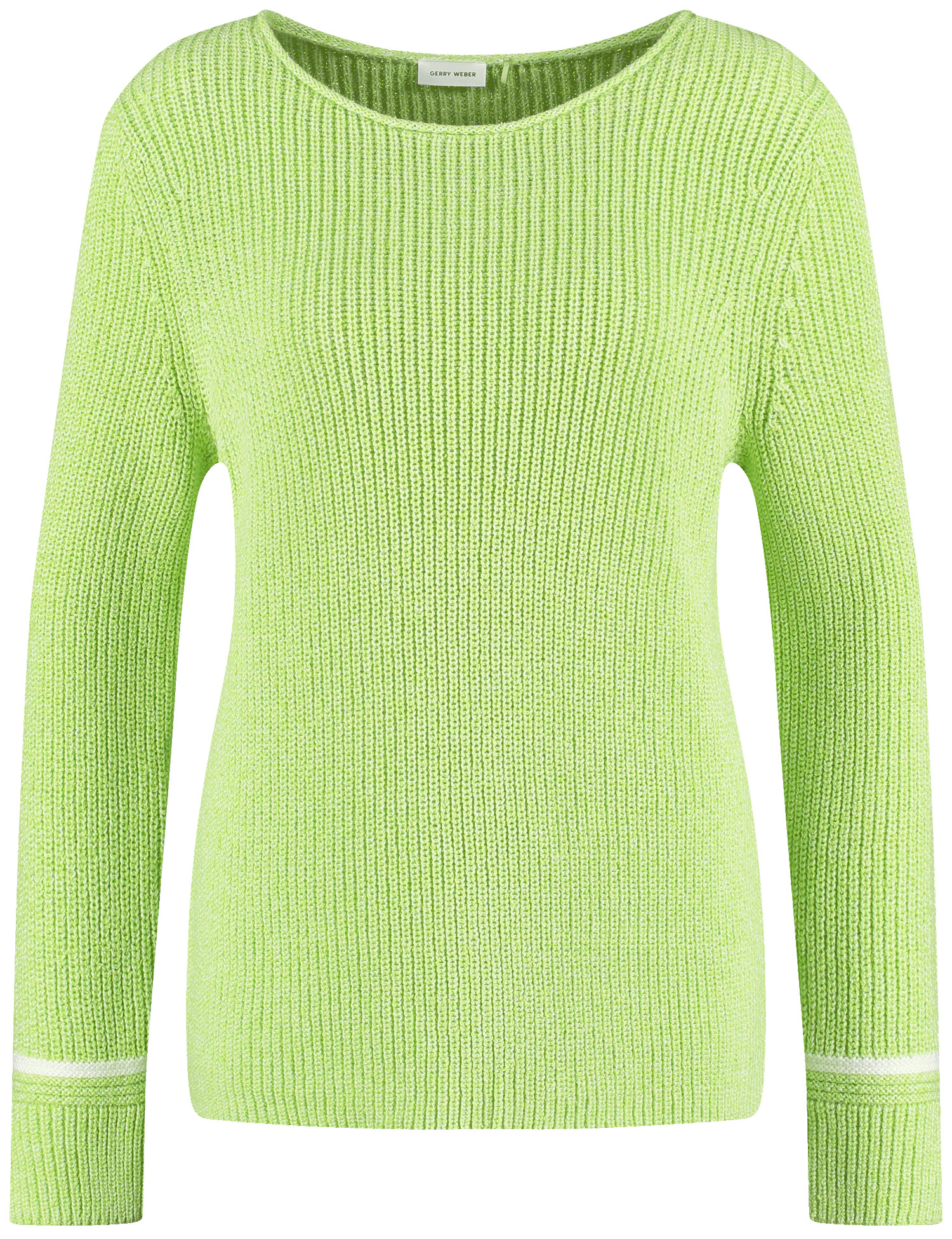 Pullover in Mouline-Optik