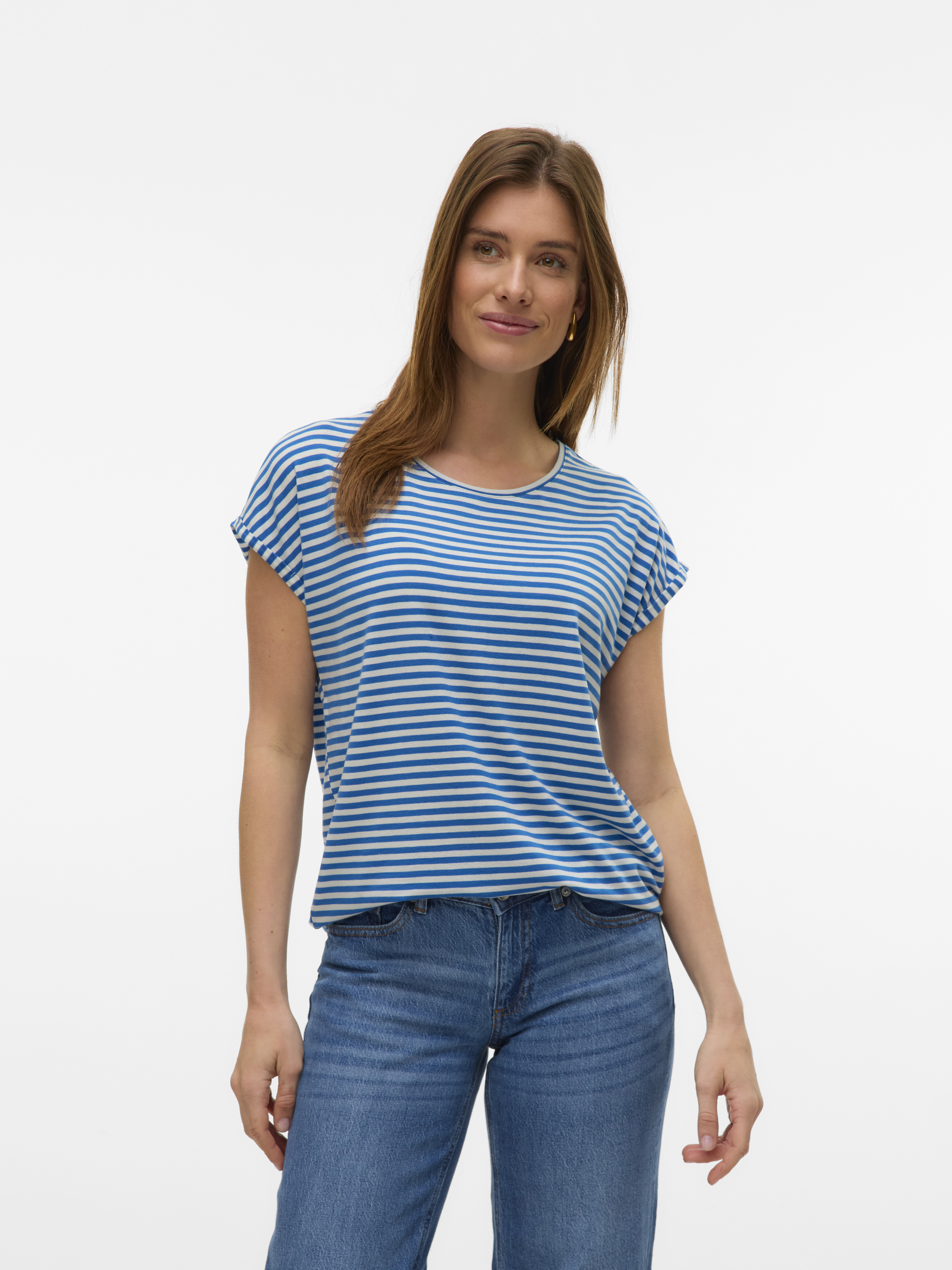 VMAVA SS TOP STRIPE JRS  NOOS