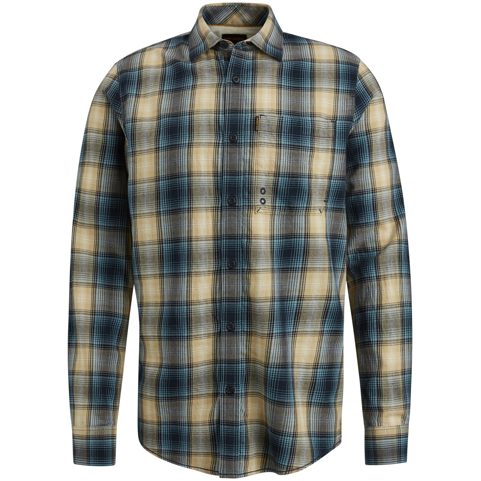 Long Sleeve Shirt Ctn Twill Check