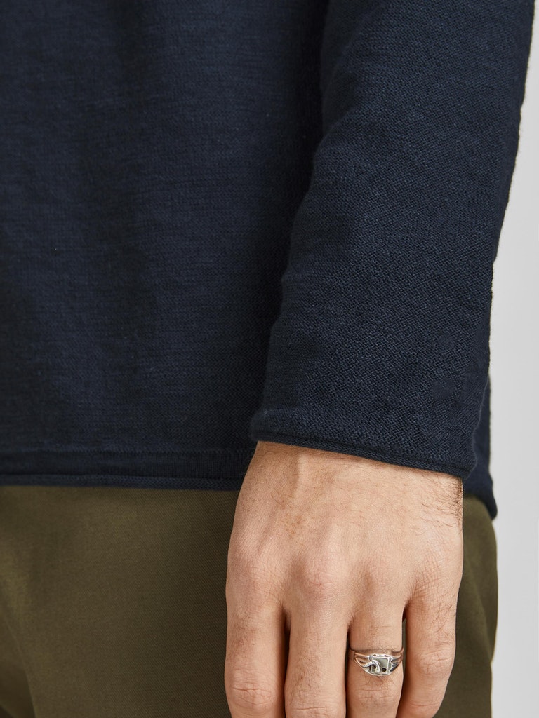 JJEGEORGE KNIT LINEN CREW NECK