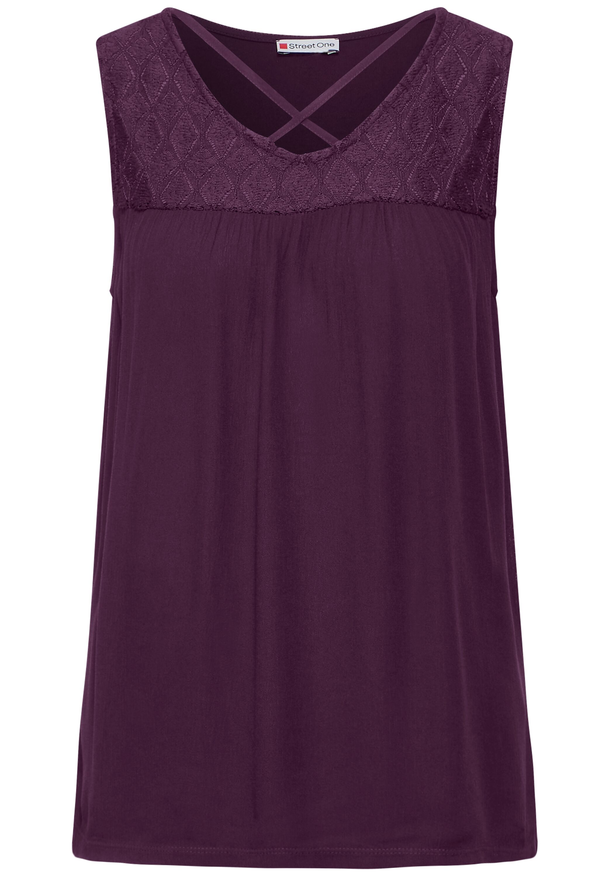 Top mit Spitze