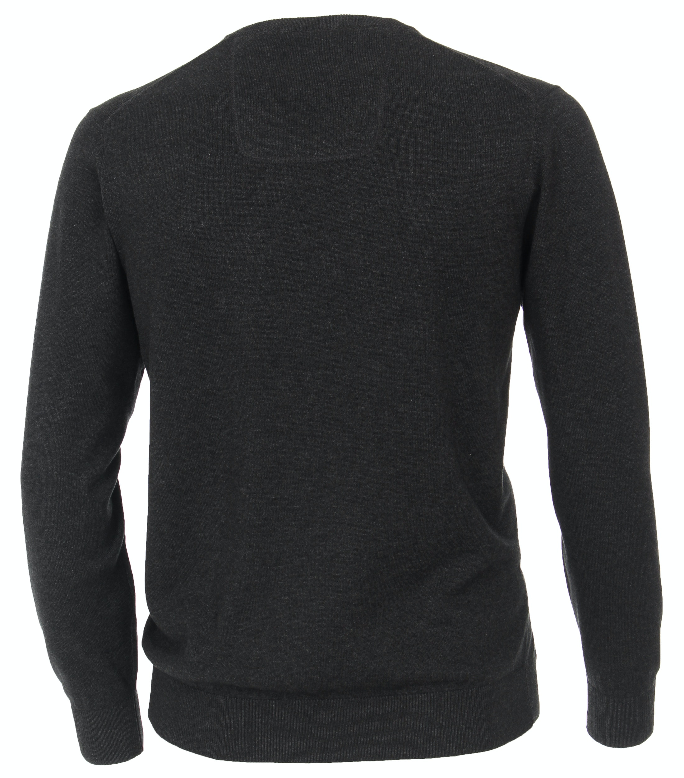 Pullover mit V-Ausschnitt uni 004430