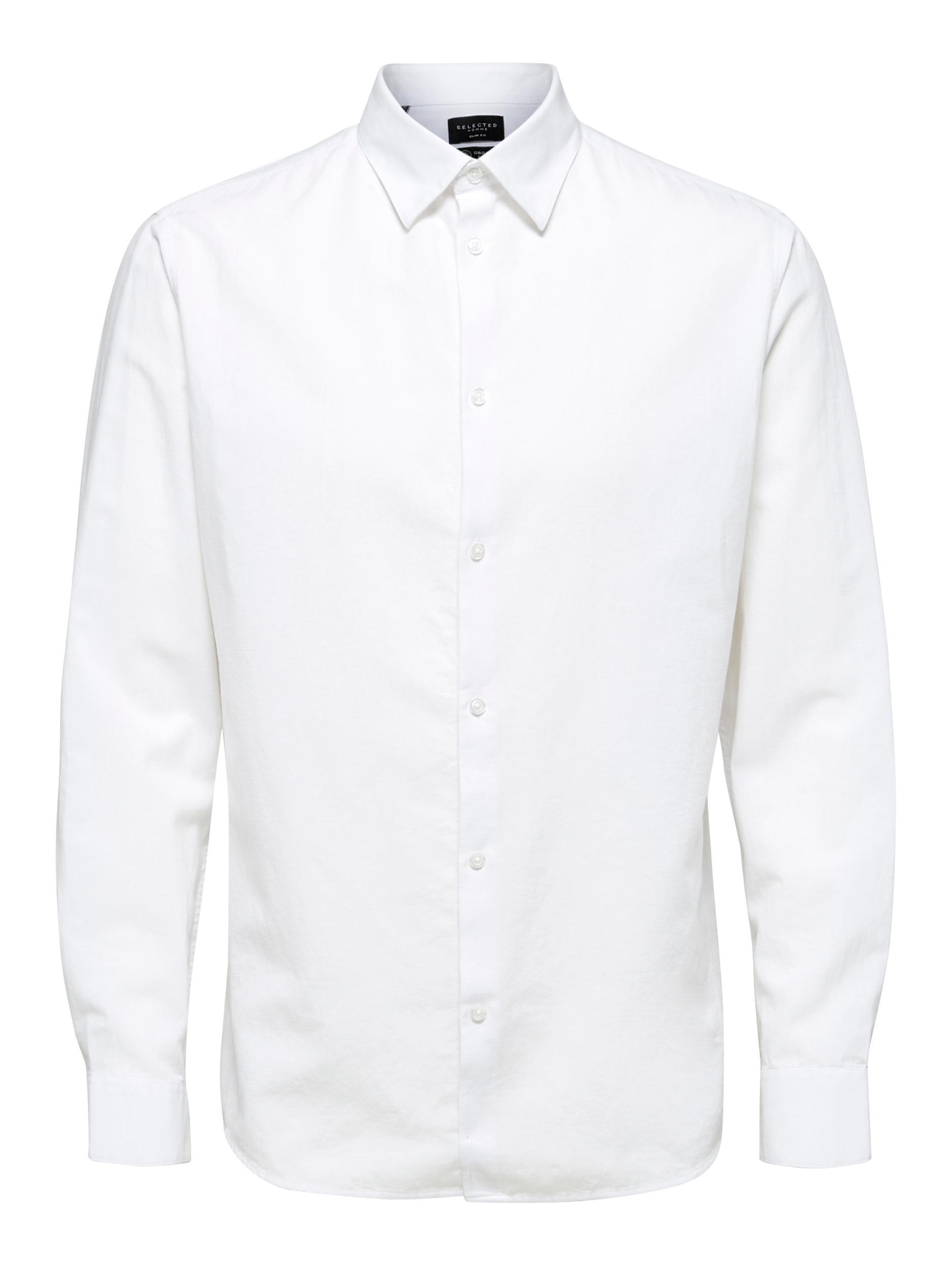 SLHSLIMLINEN SHIRT LS W NOOS