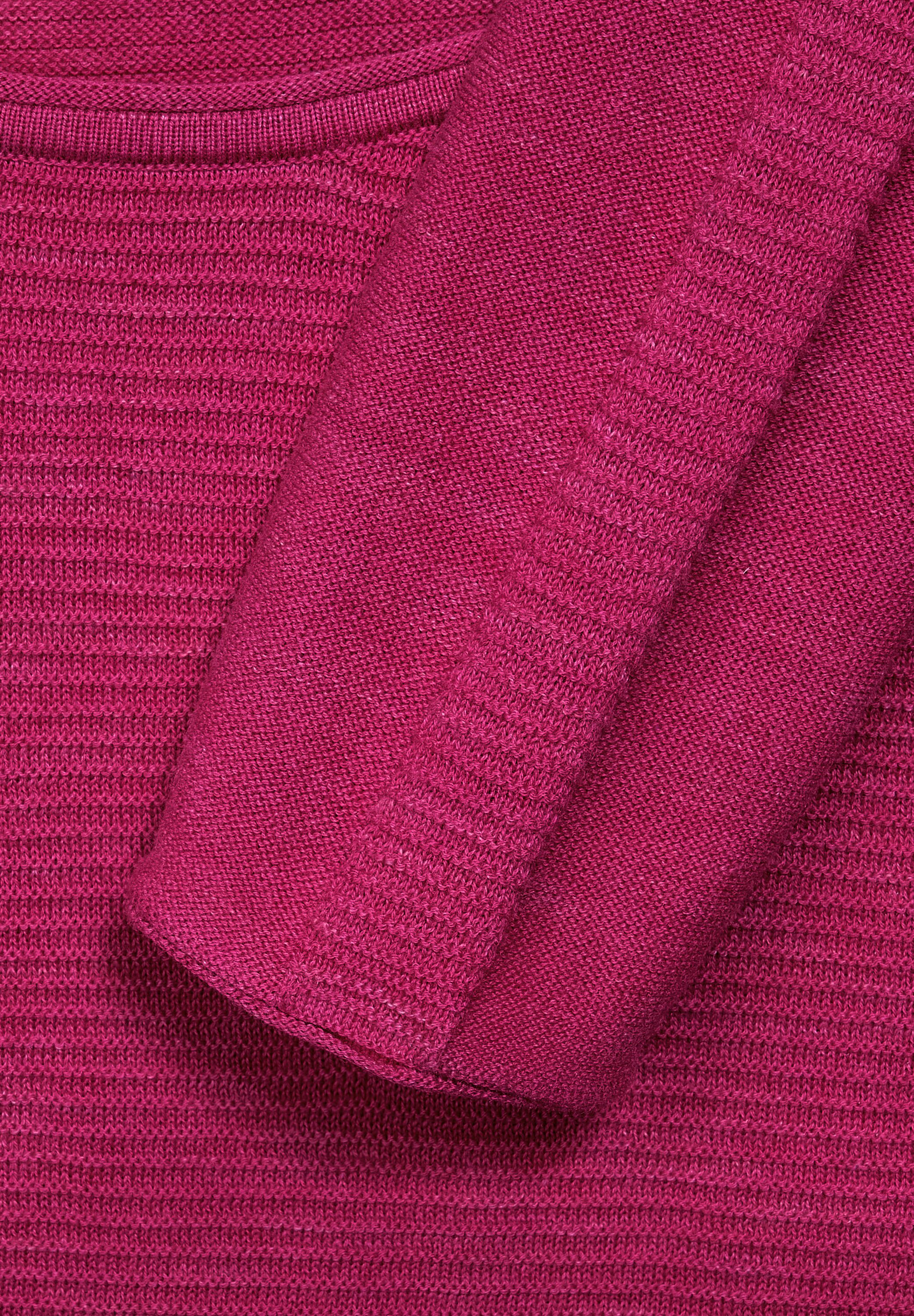 Pullover in Melange Optik