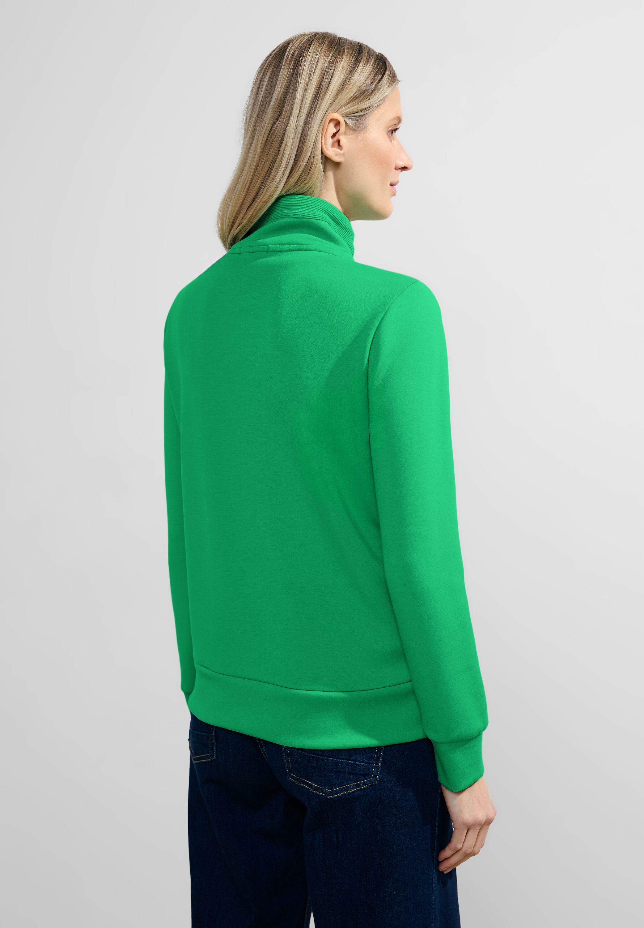 Zipper Sweatjacke
