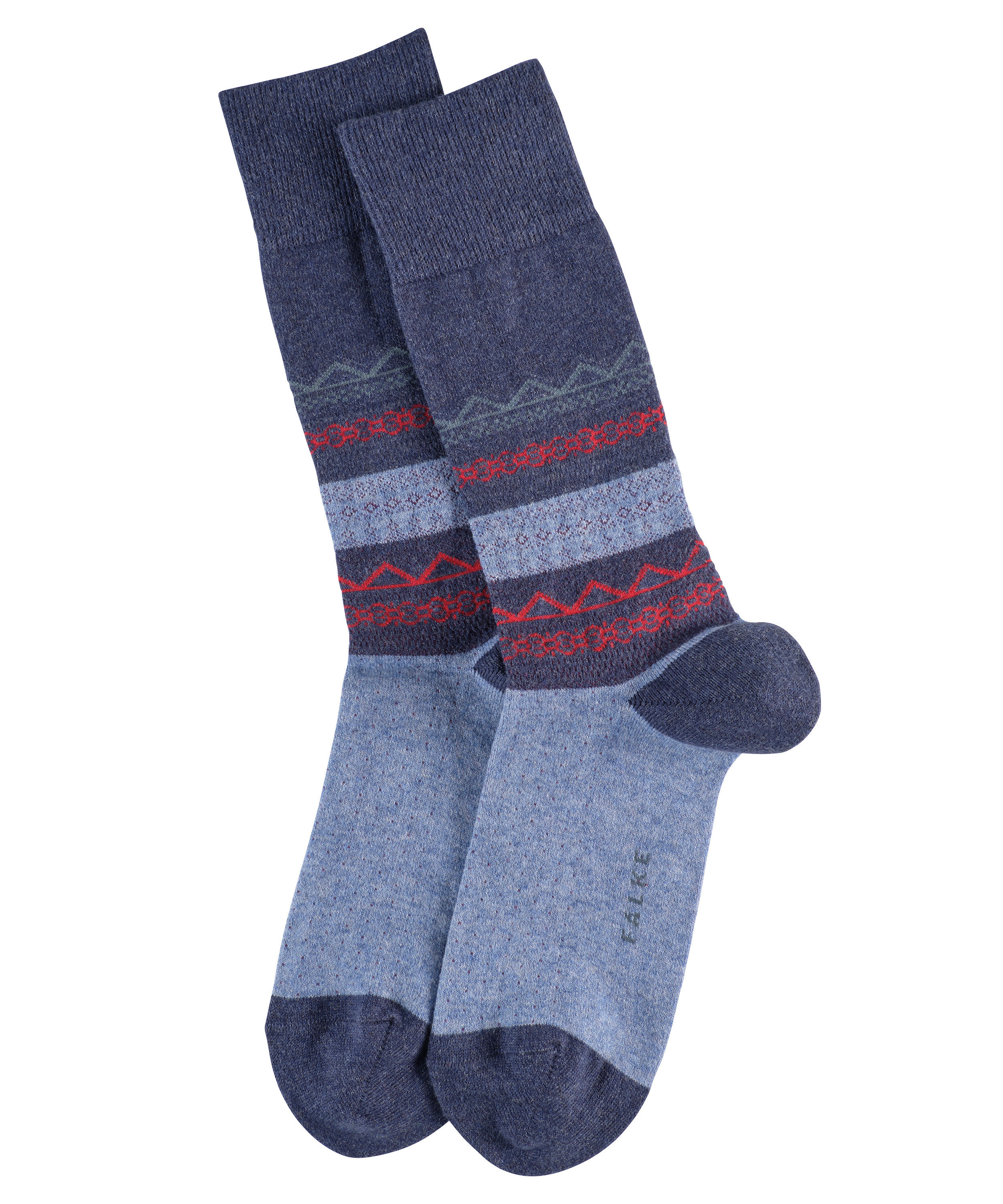 Socken Folksy Winter