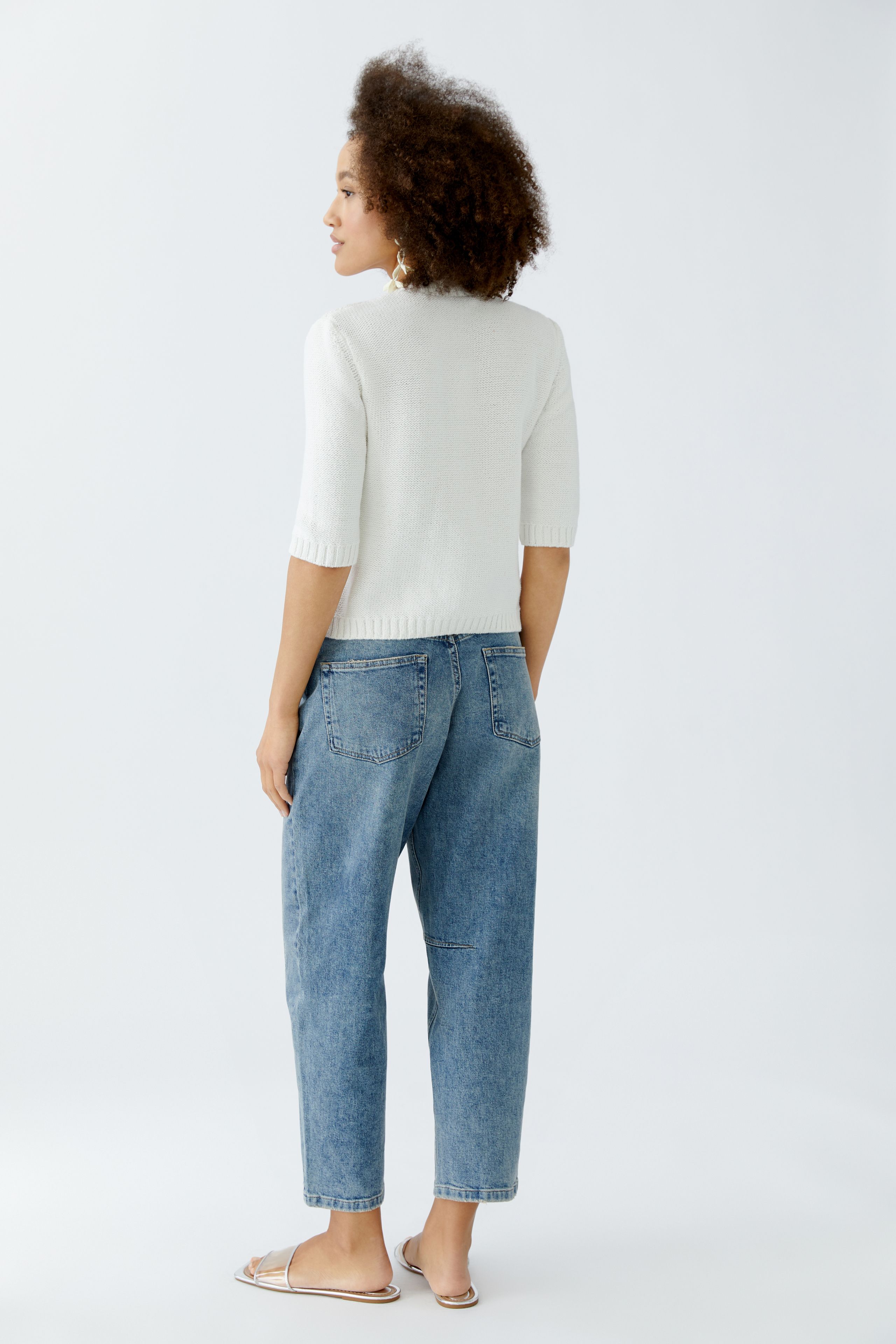 Strickjacke Baumwollmischung
