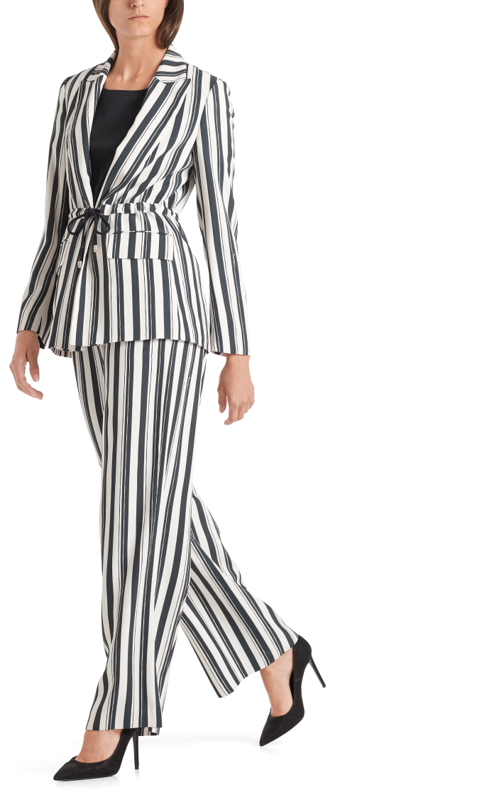 Gestreifter Blazer