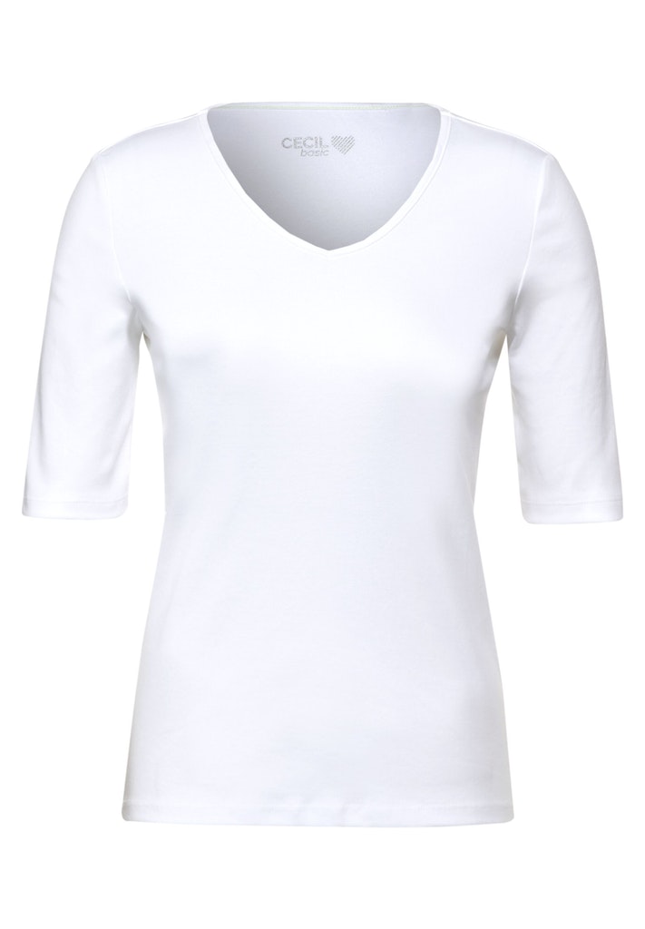 Basic T-Shirt in Unifarbe