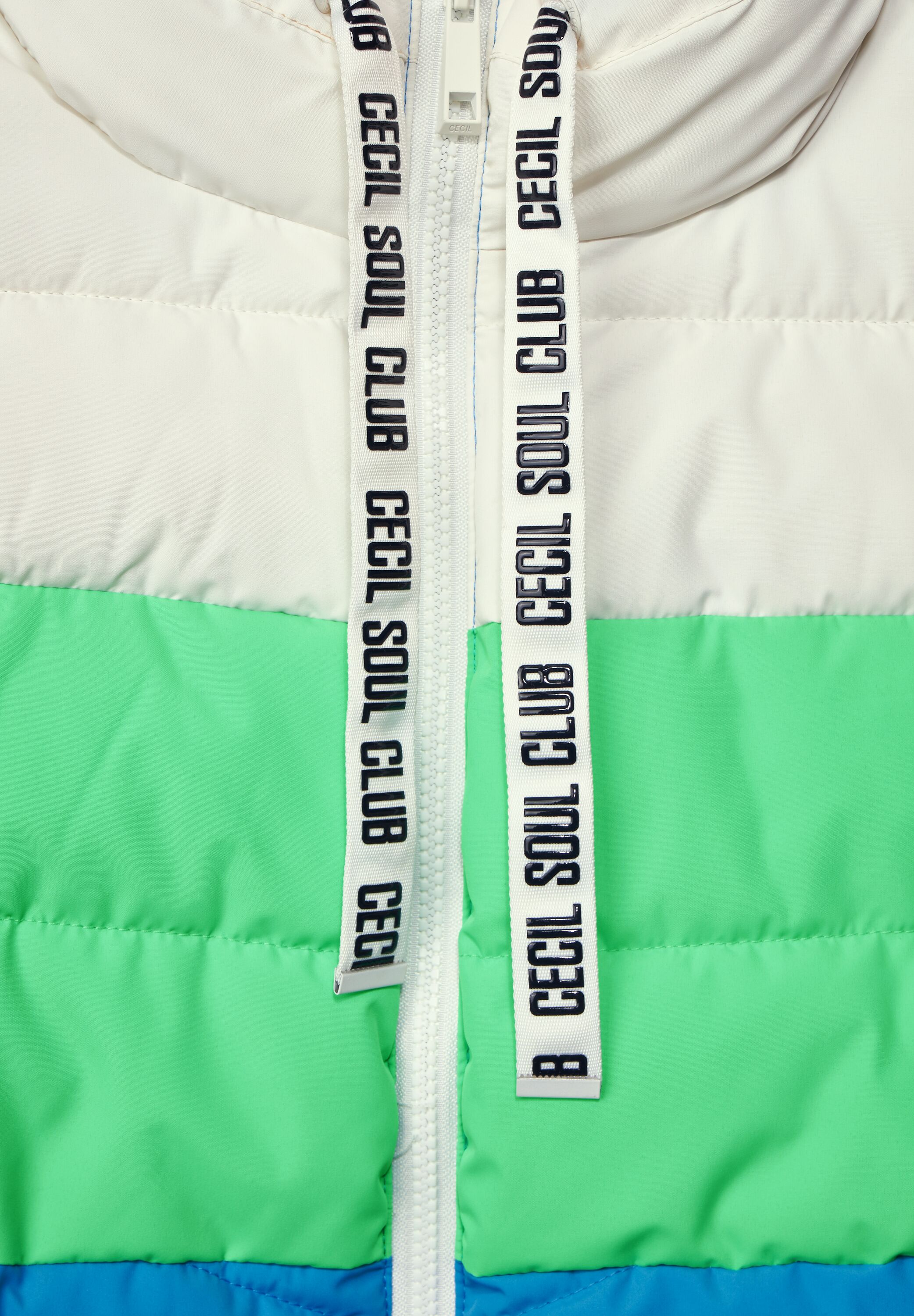 Colorblock Weste