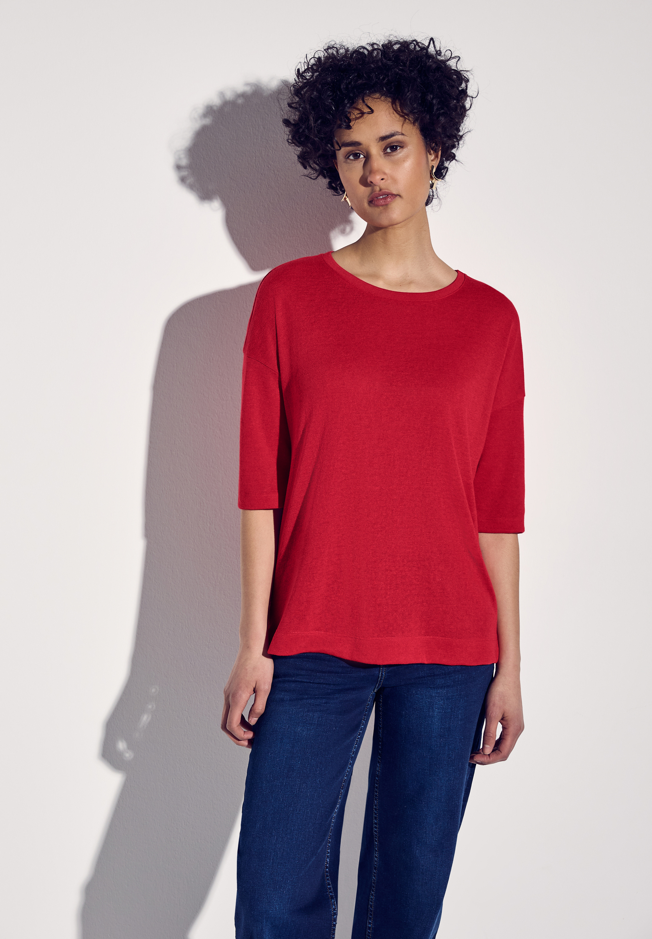 Leinen-Look Shirt