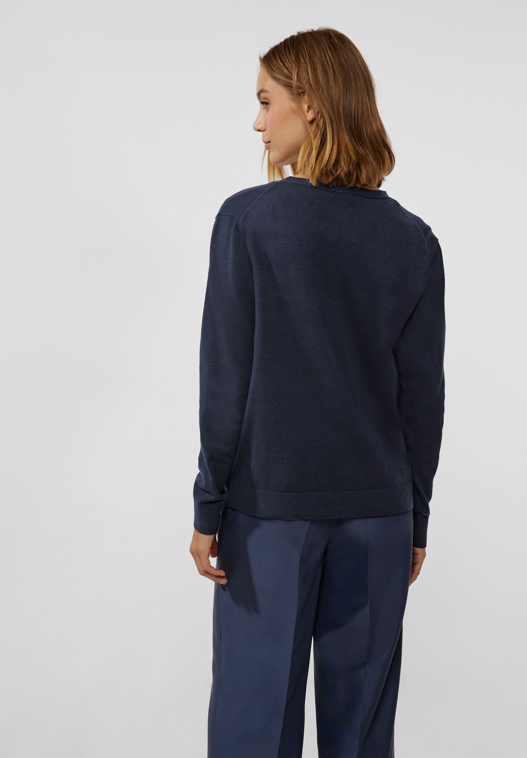 Cardigan mit V-Ausschnitt