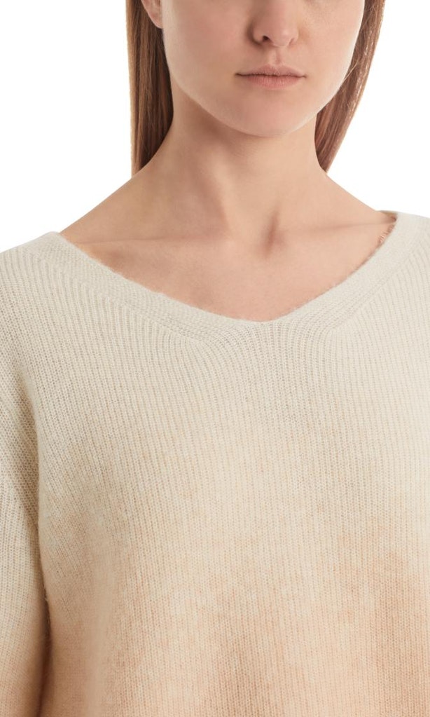 Strickpullover mit Degradé-Effekt