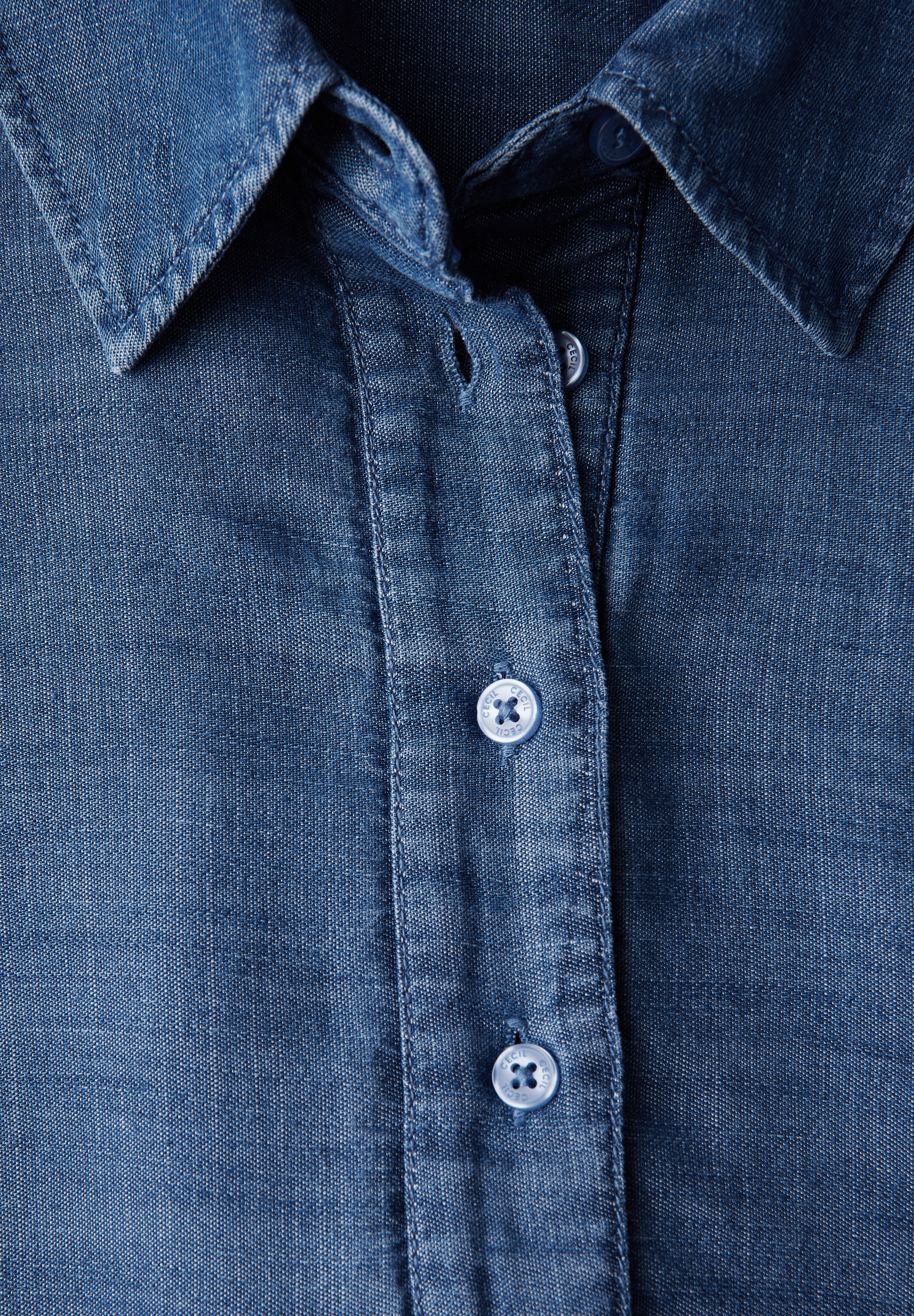 Lyocell Kleid mit Stickerei