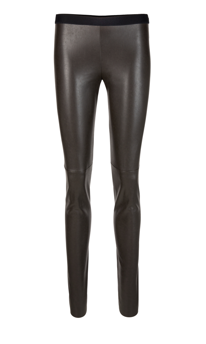 Leggings aus Kunstleder