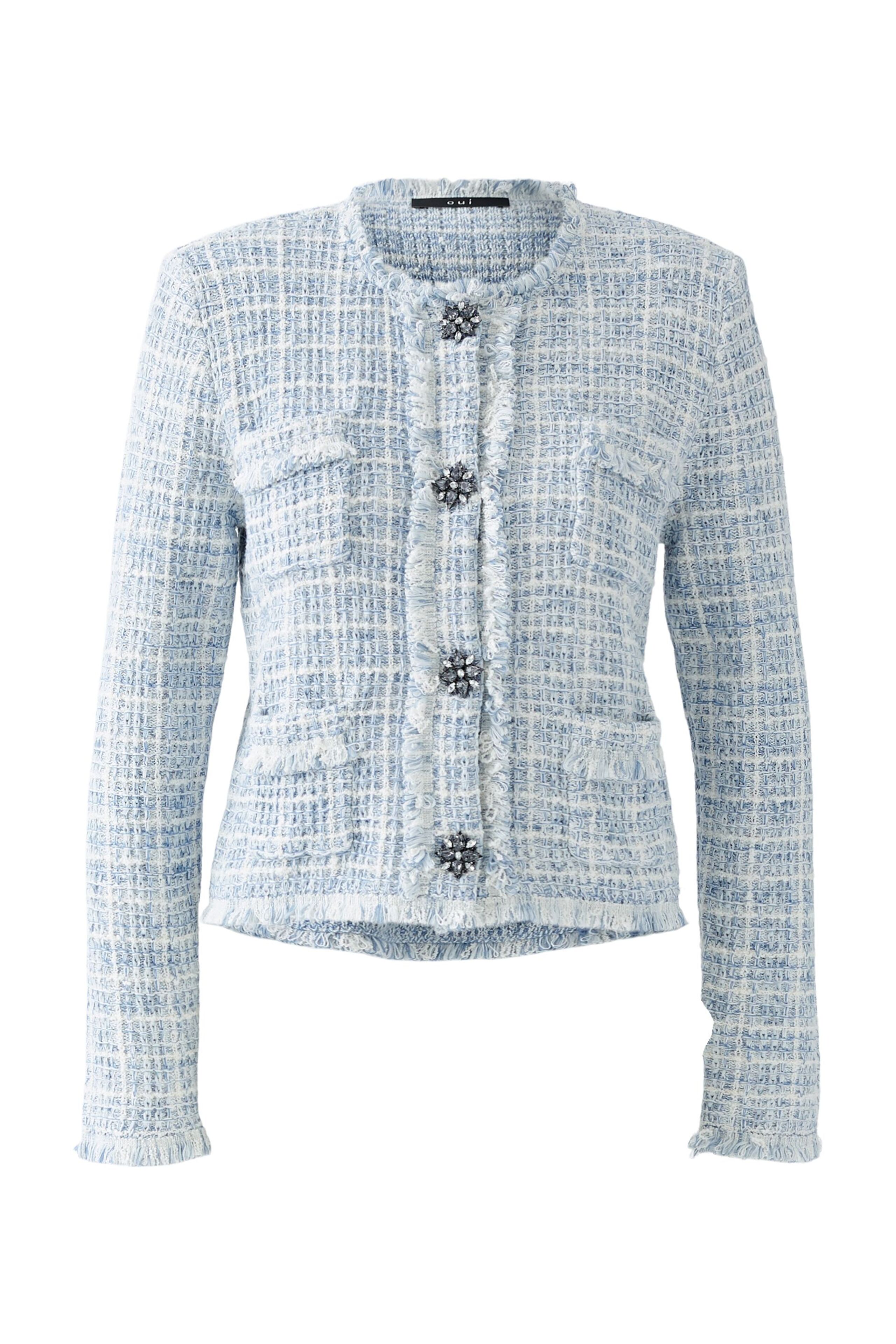Strickjacke Baumwollmischung