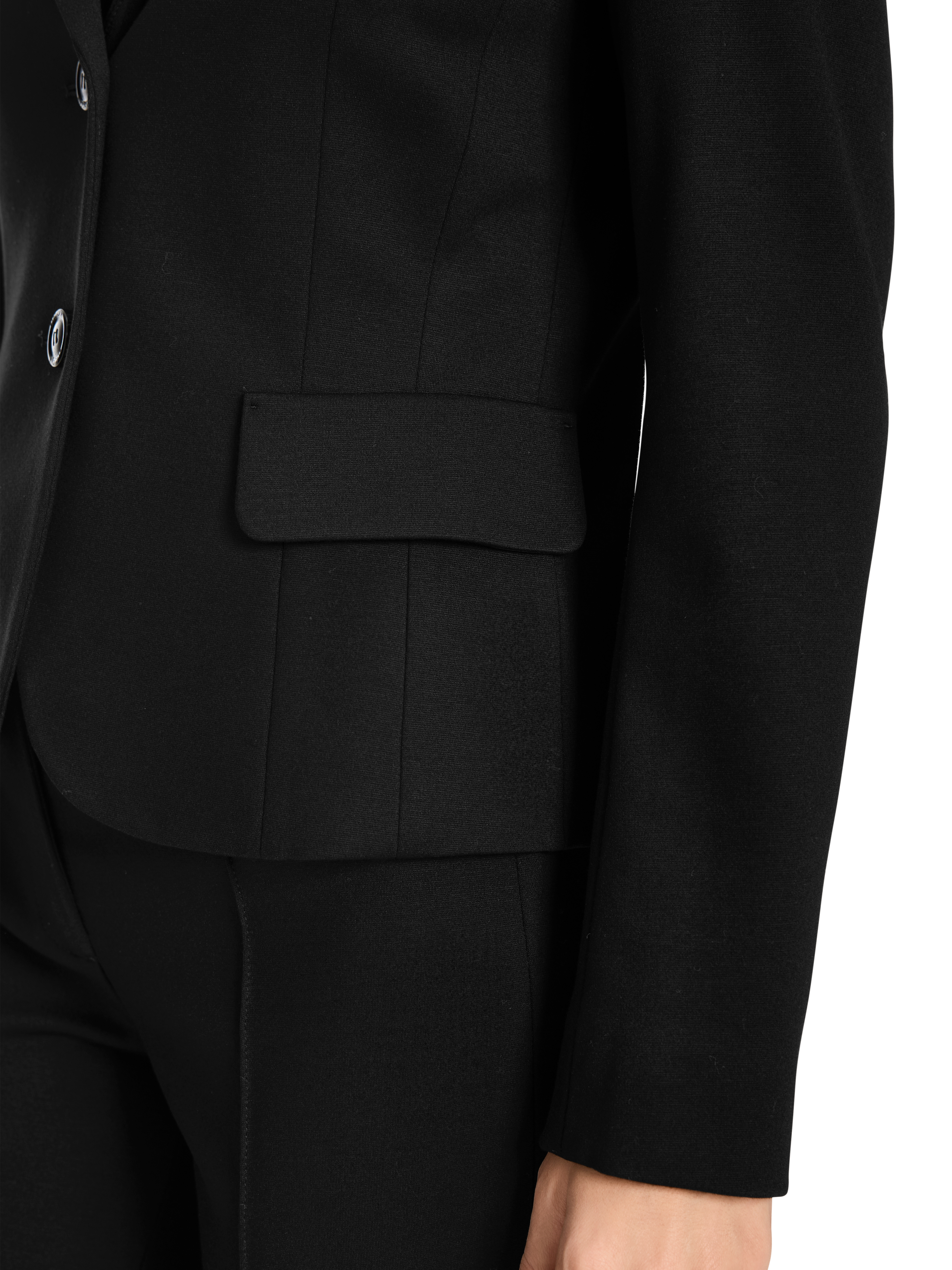 Leichter Blazer aus feinem Jersey
