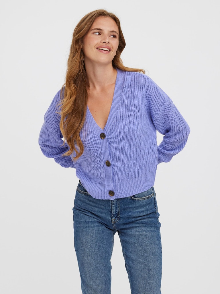 VMLEA LS V-NECK CUFF CARDIGAN  NOOS