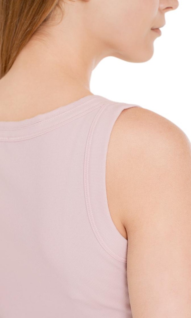Tank Top aus Ripp-Jersey