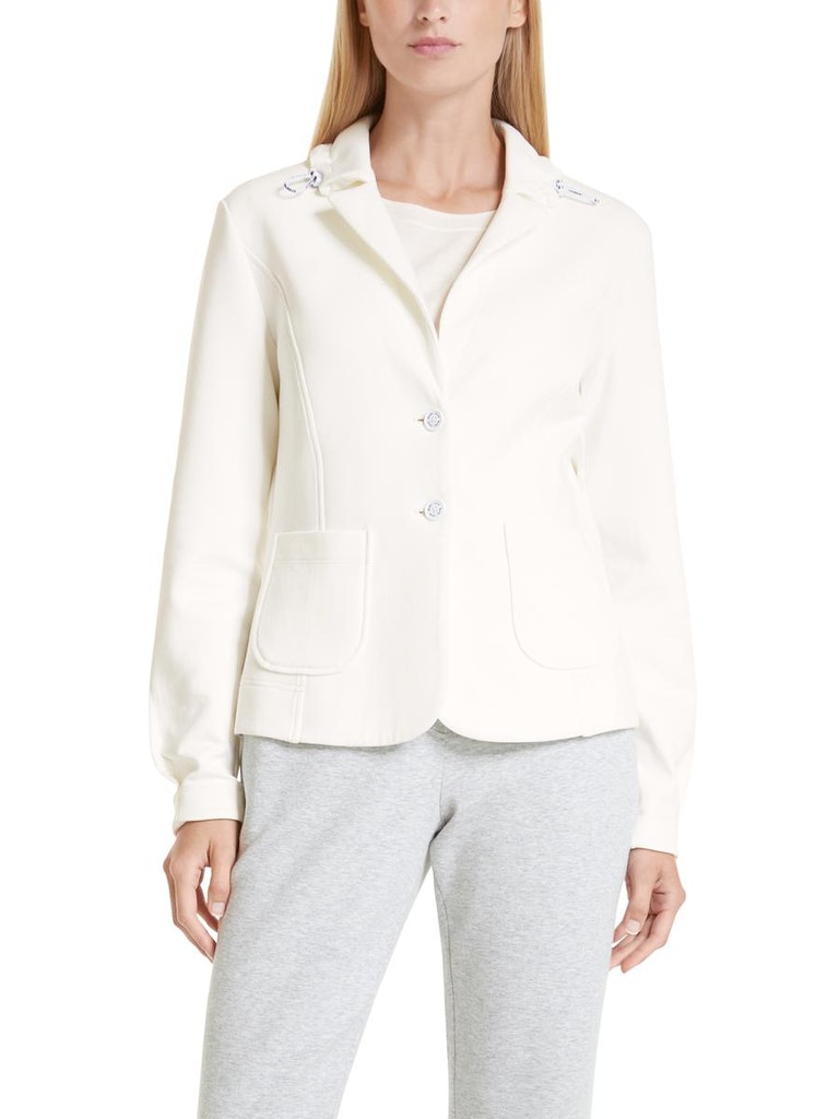 Blazer mit sportivem Reverskragen