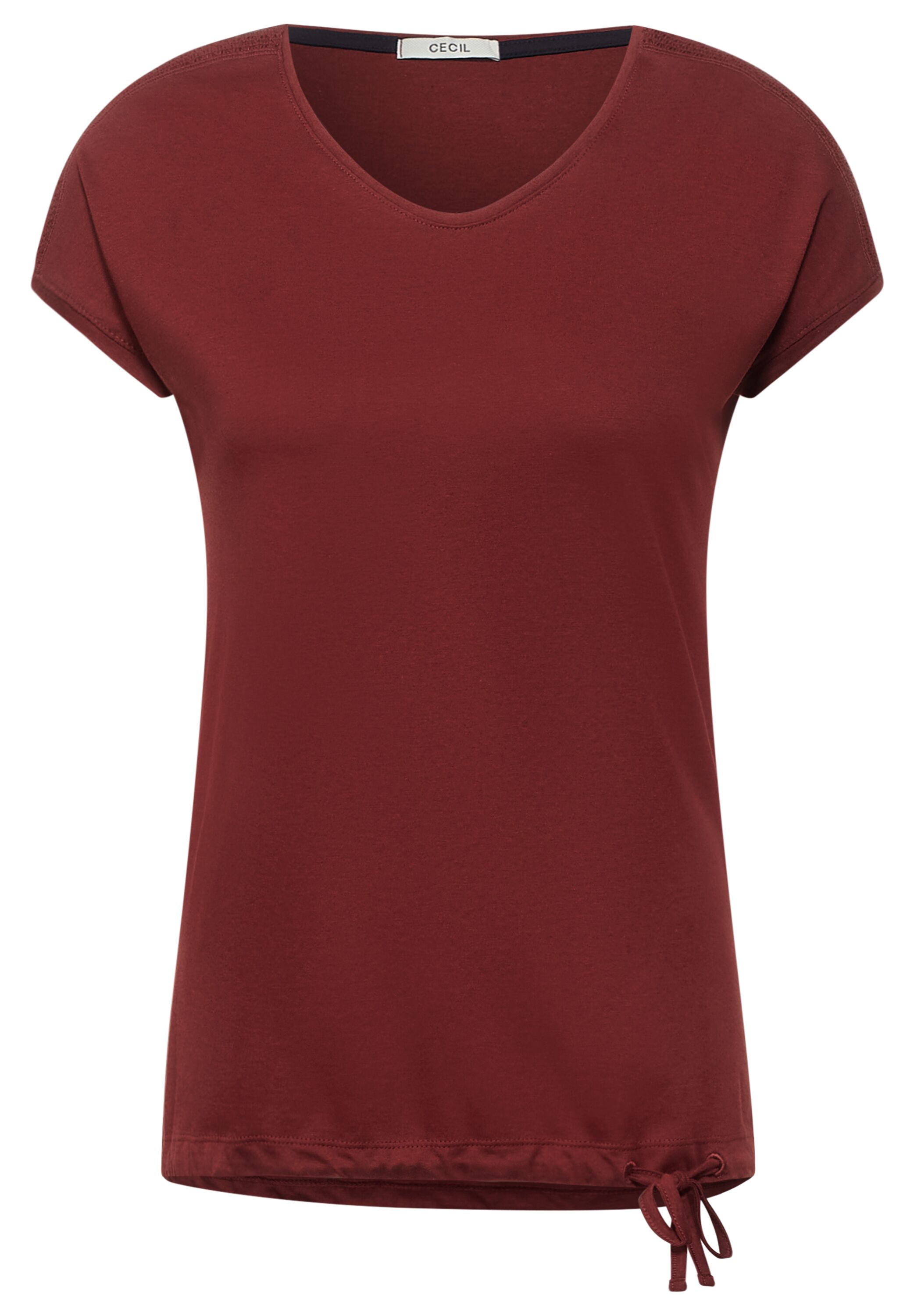 Shirt mit Smok-Details