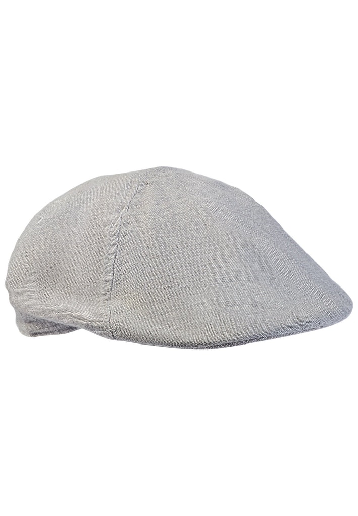 Flat Cap aus Leinen-Mix