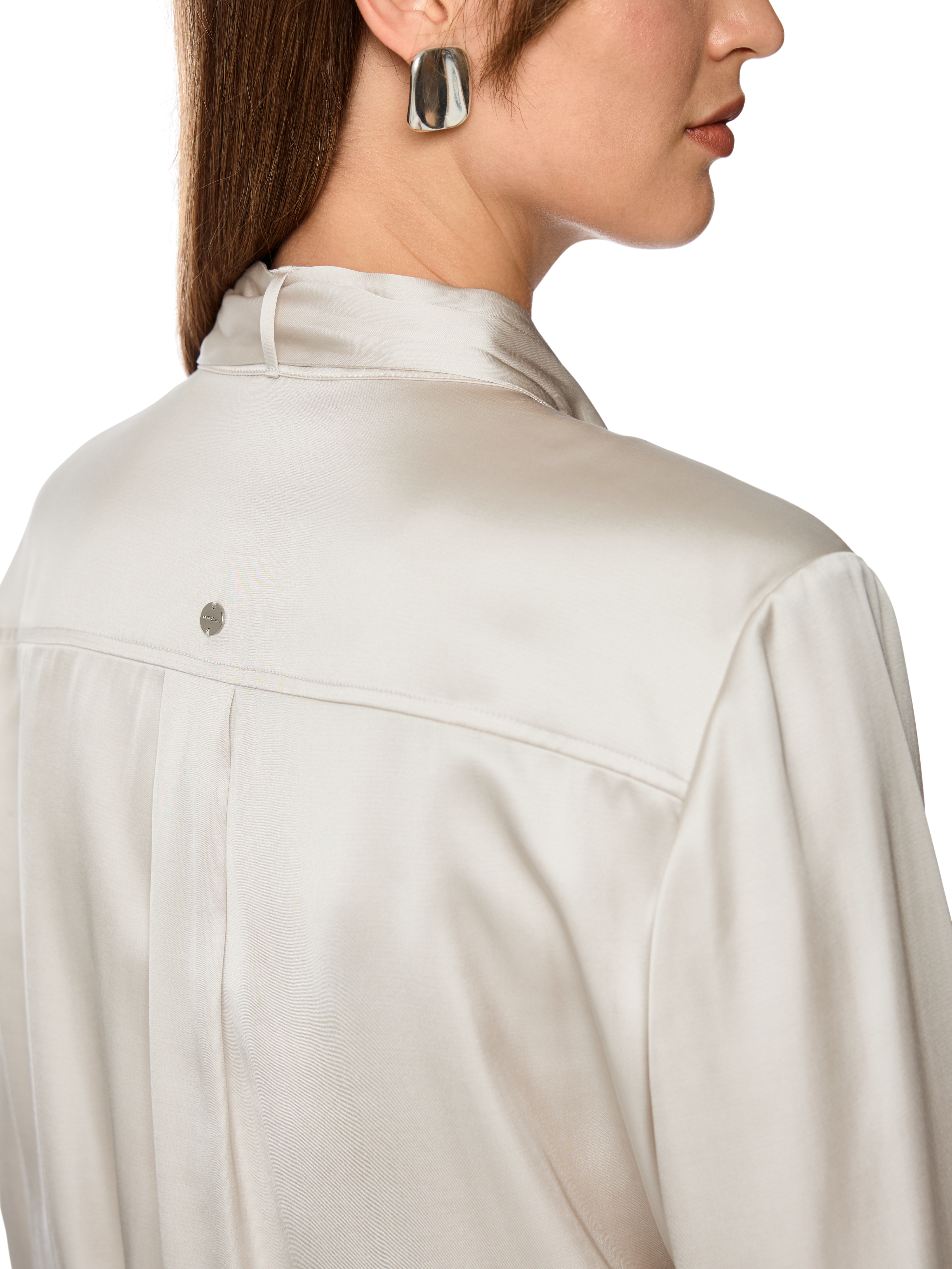 Feminine Bluse mit Schluppe