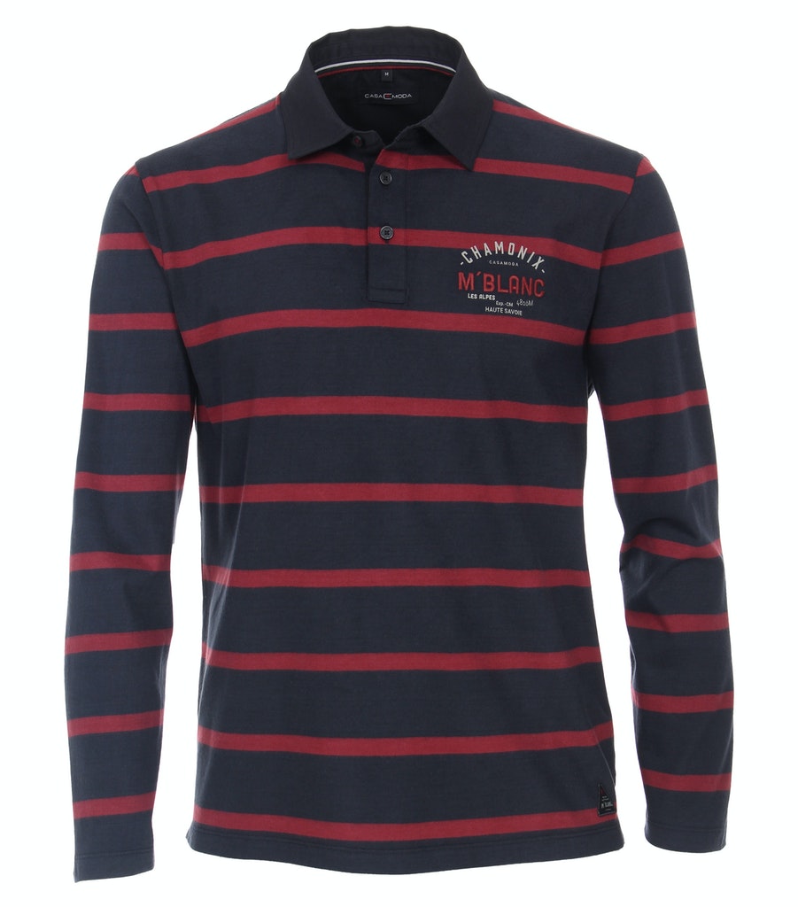 Polo-Shirt Langarm