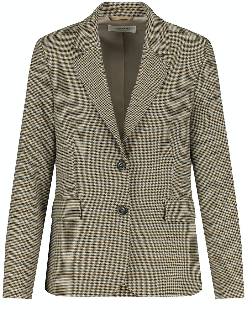 Karierter Blazer