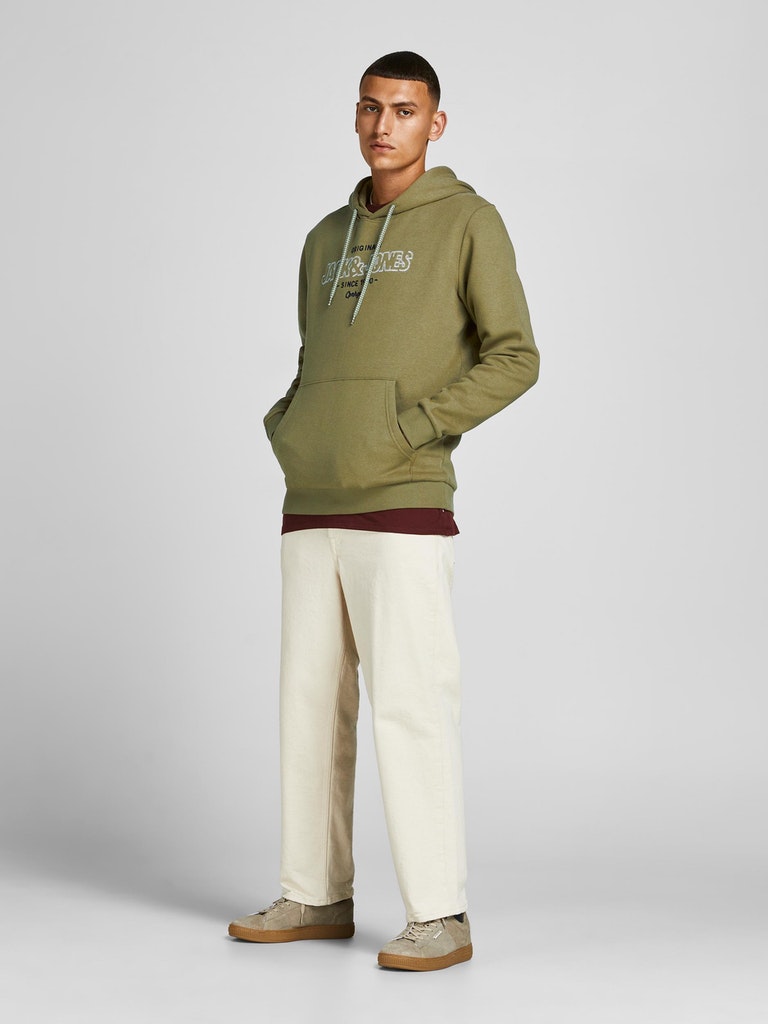 JORSURFACE BRANDING SWEAT HOOD BF LN