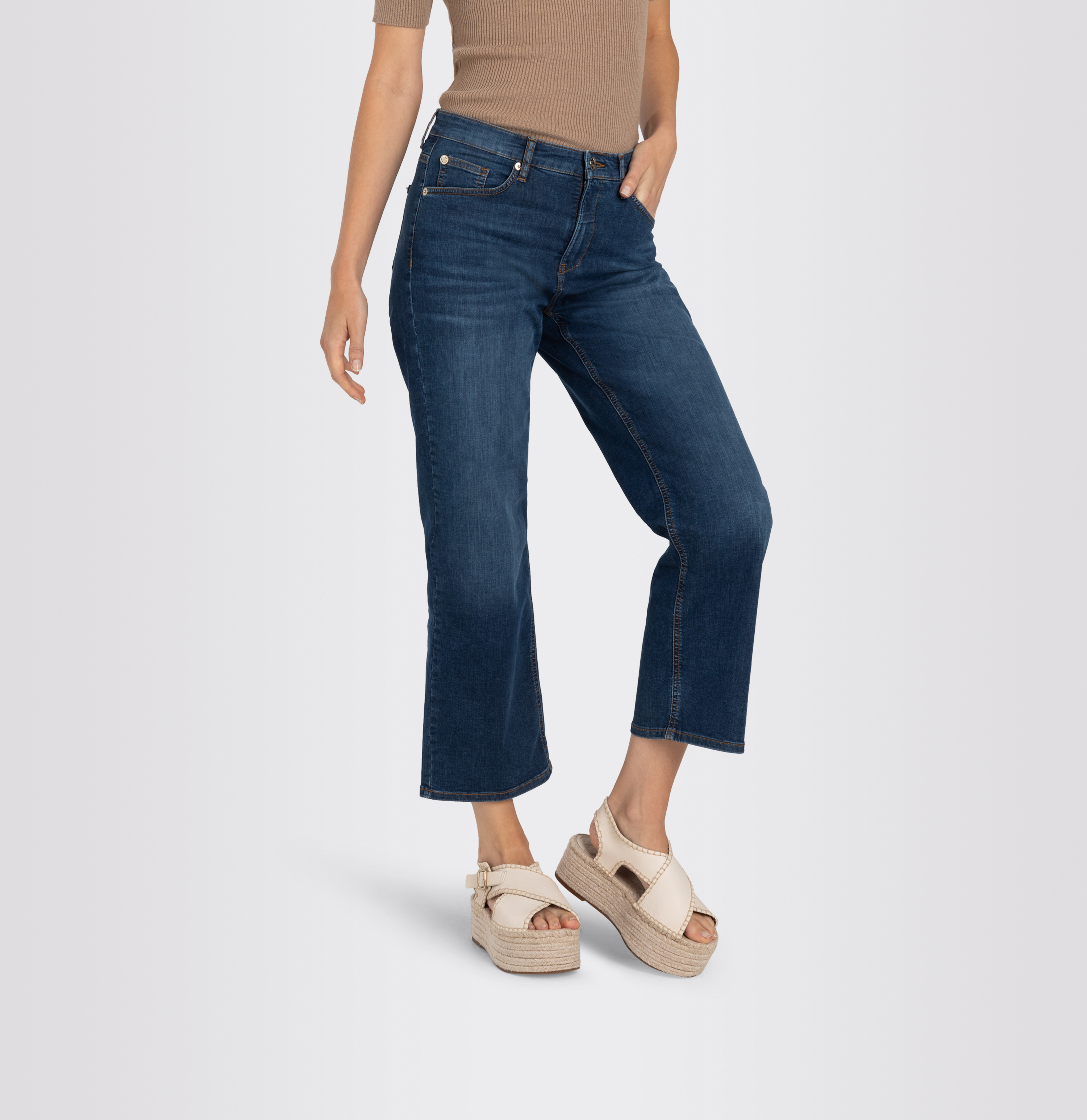 MAC JEANS - CULOTTE , Light weight denim
