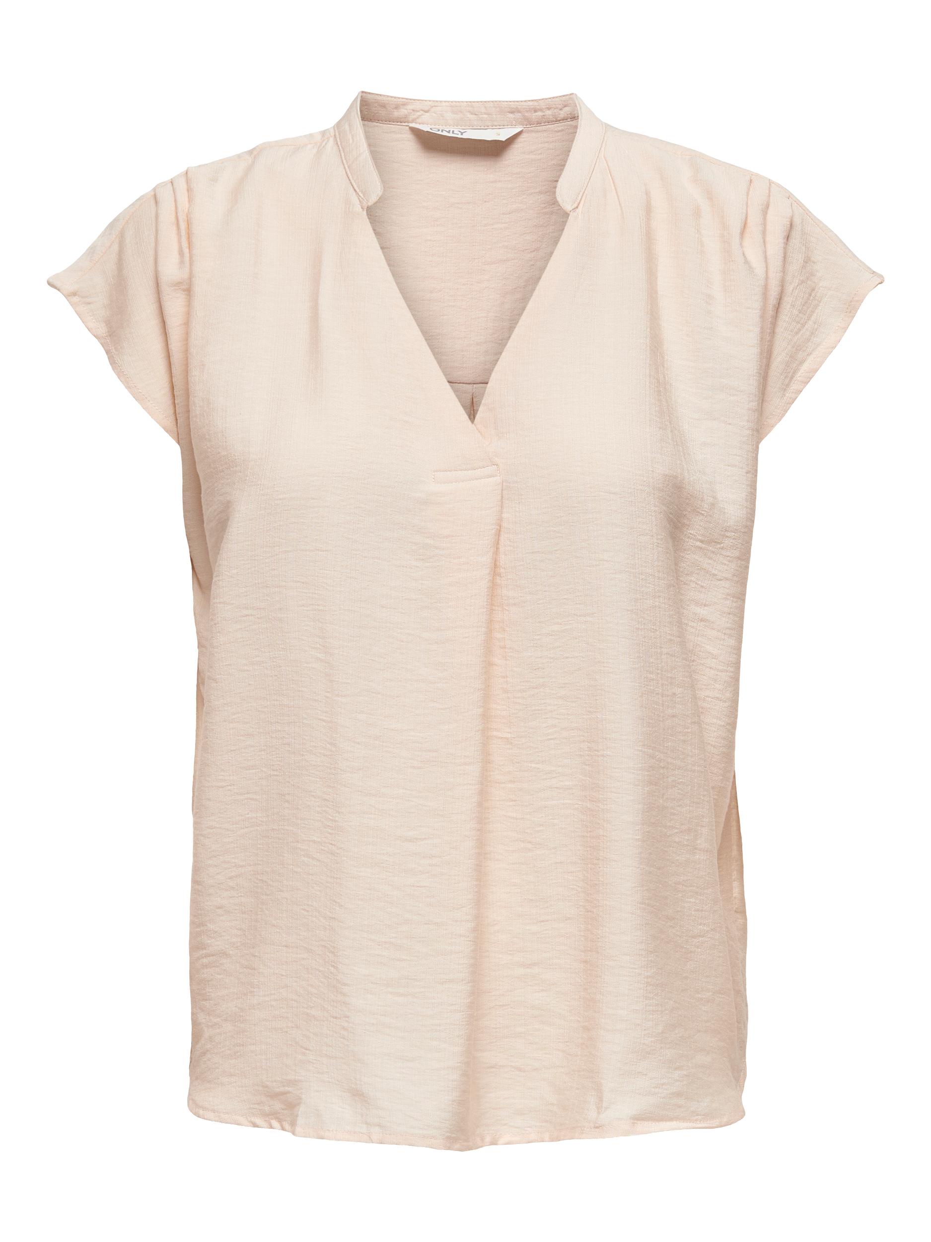 ONLJOSEY S/S V-NECK TOP WVN