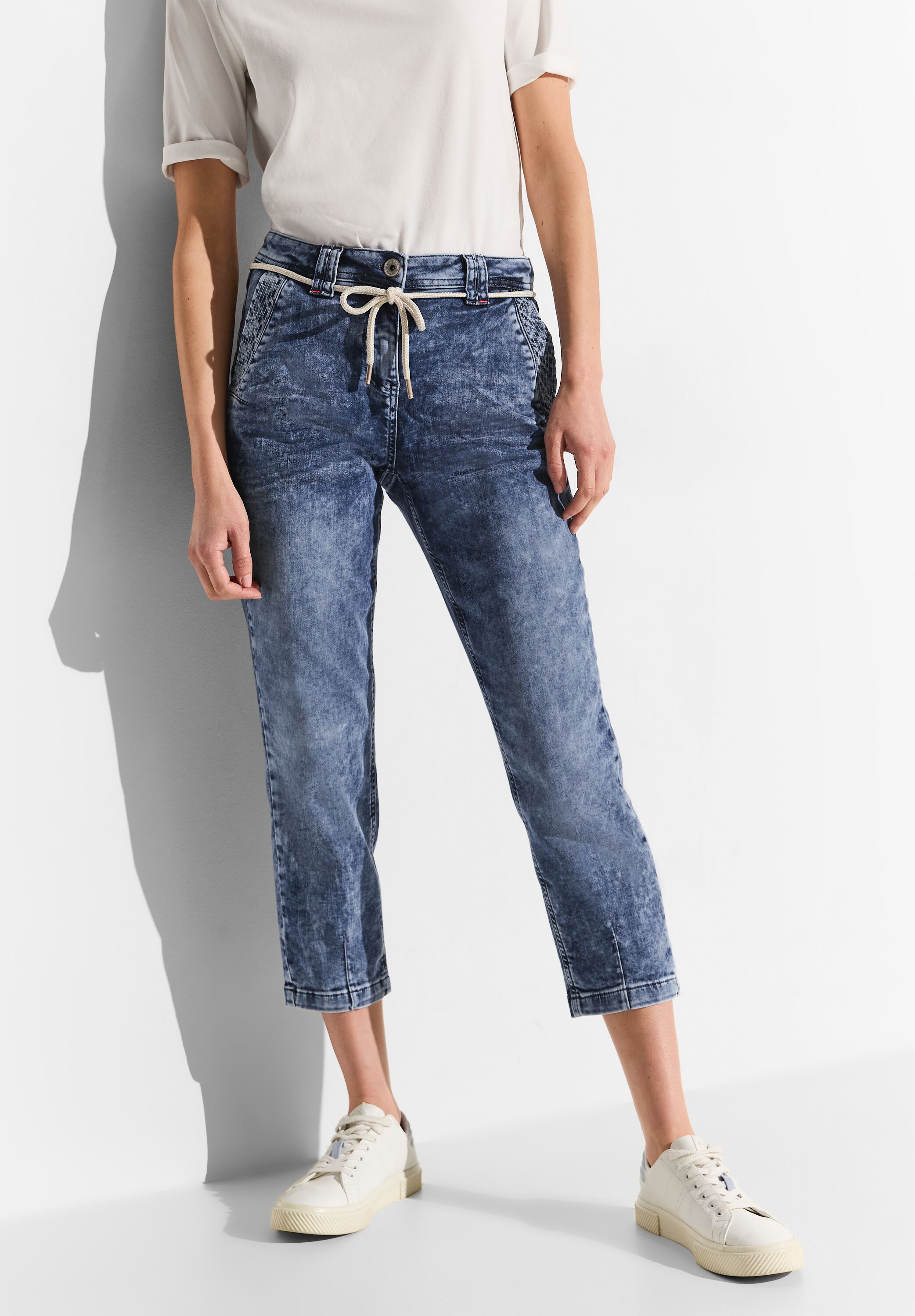 7/8 Balloon Jeans