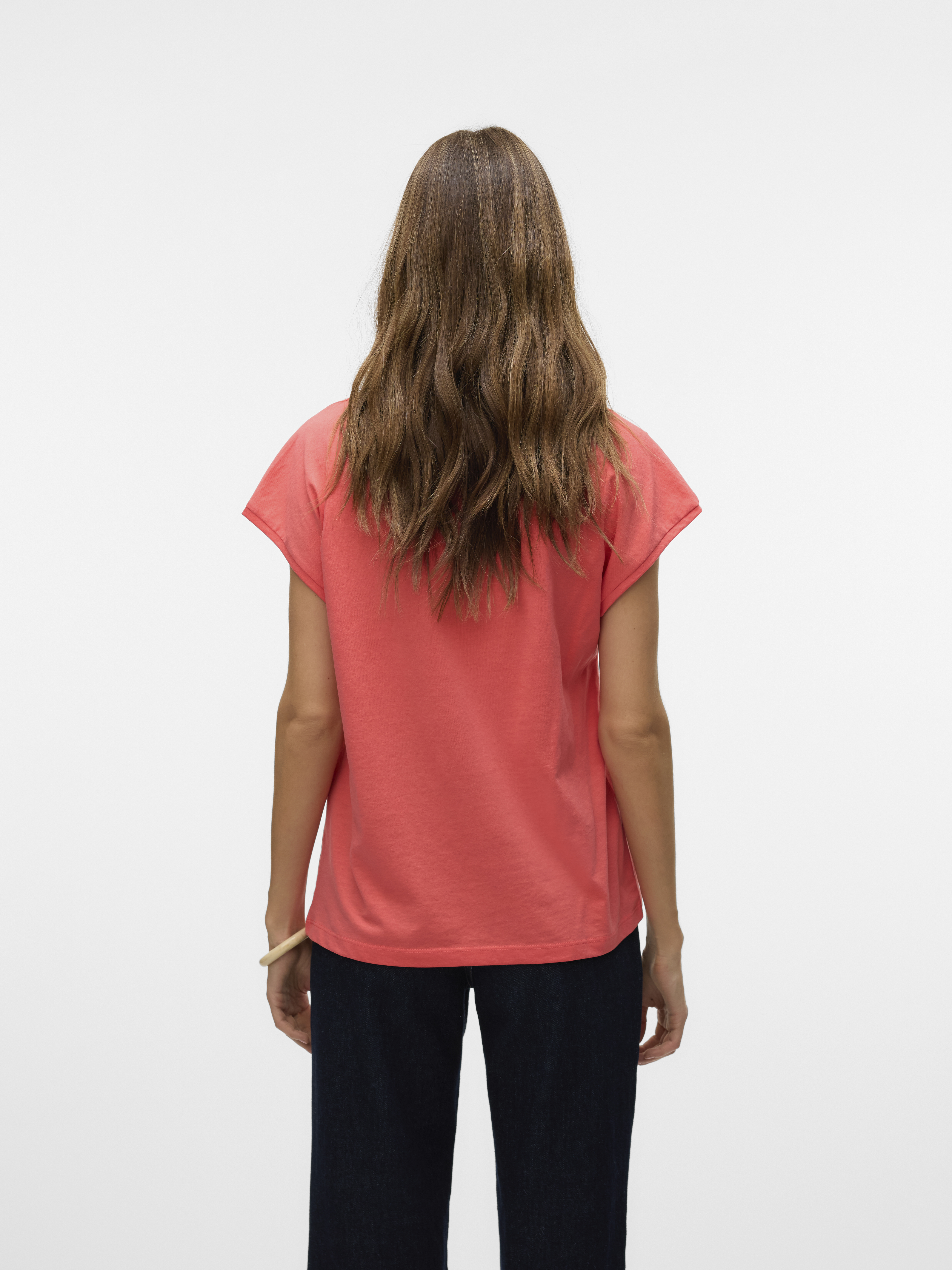 VMLUNA SS V-NECK TEE JRS NOOS