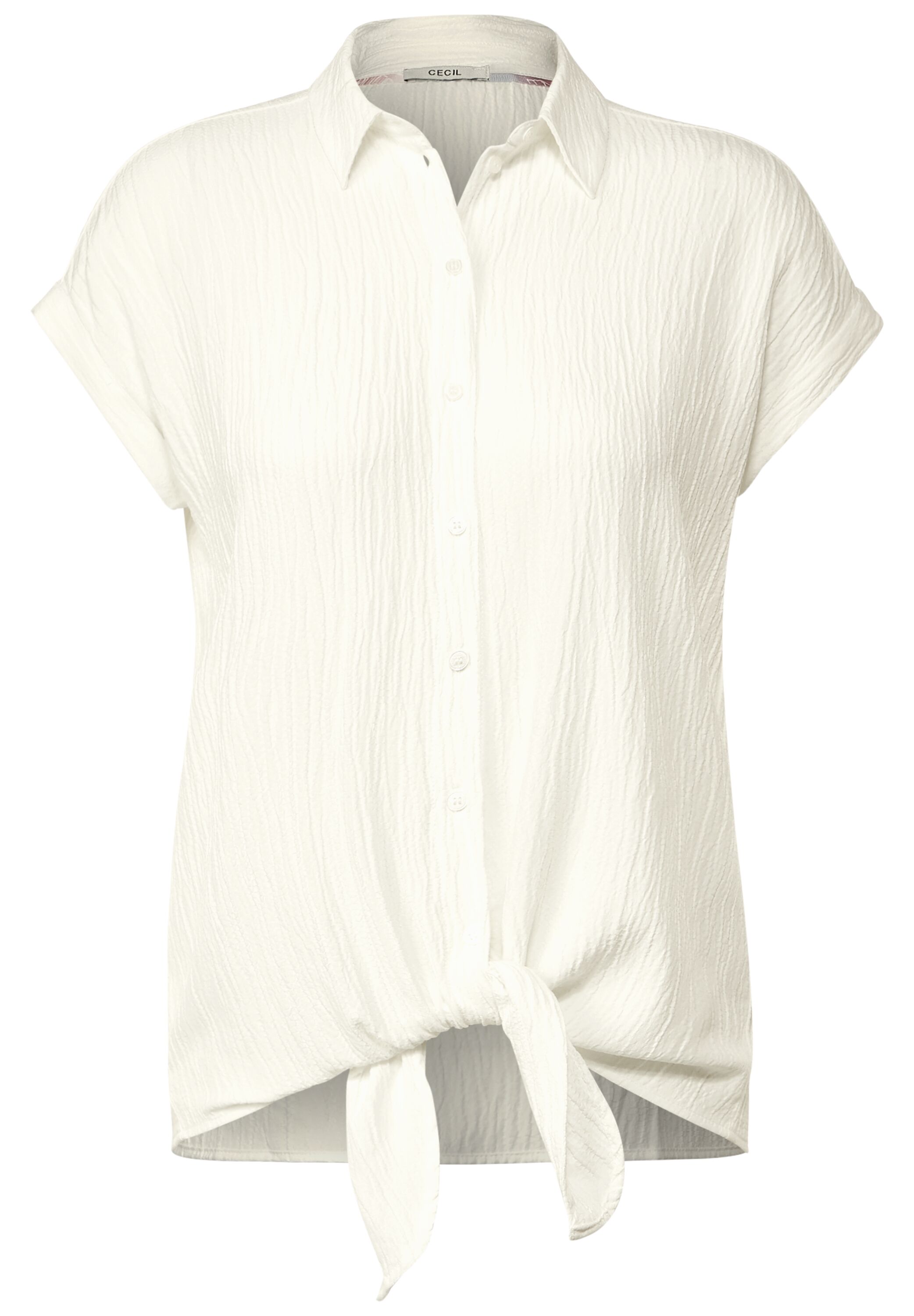 Bluse mit Knotendetail