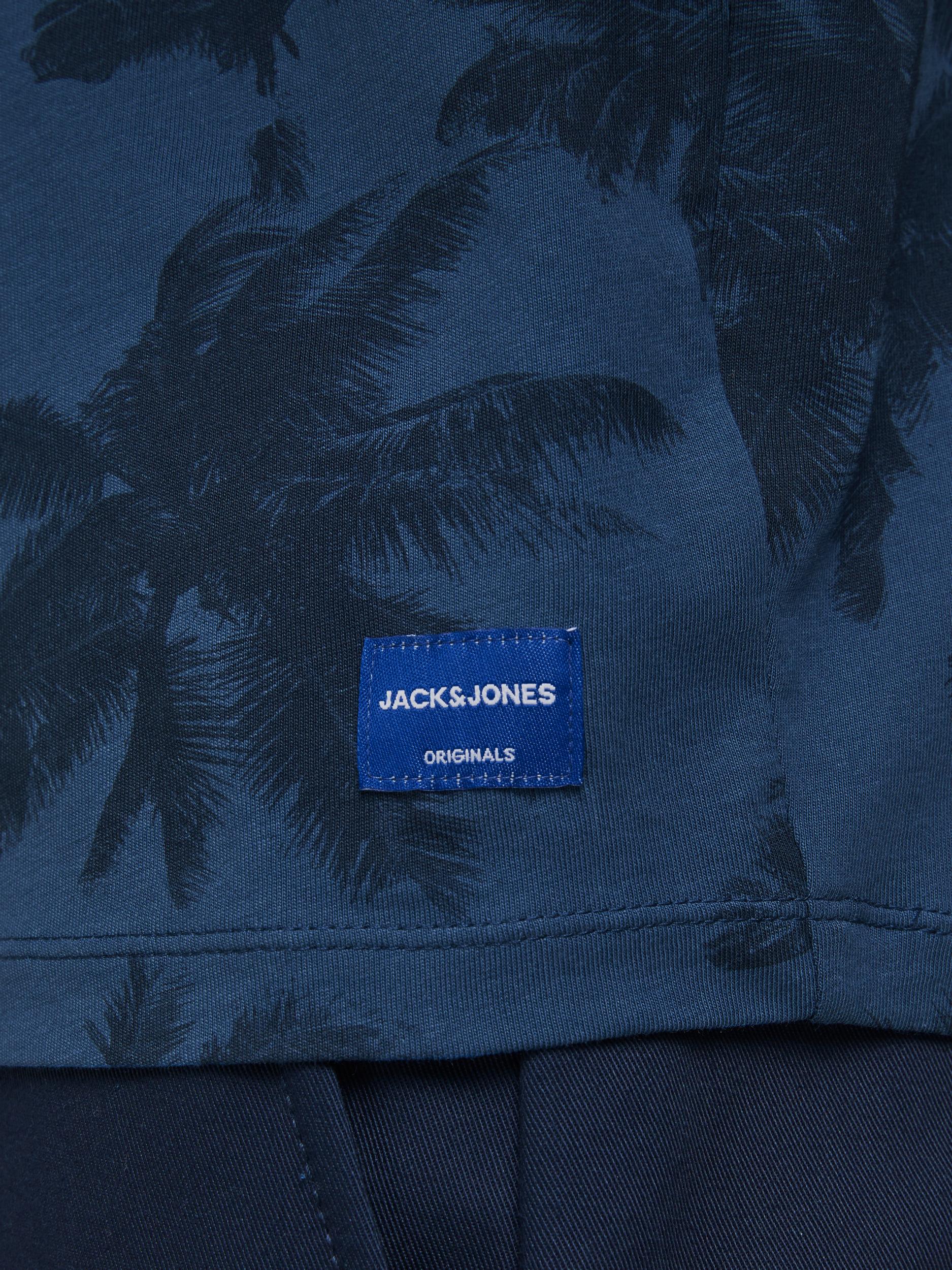 JORNATURE AOP TEE SS CREW NECK