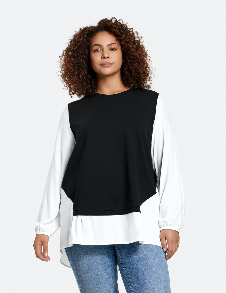 Blusenshirt im Lagenlook