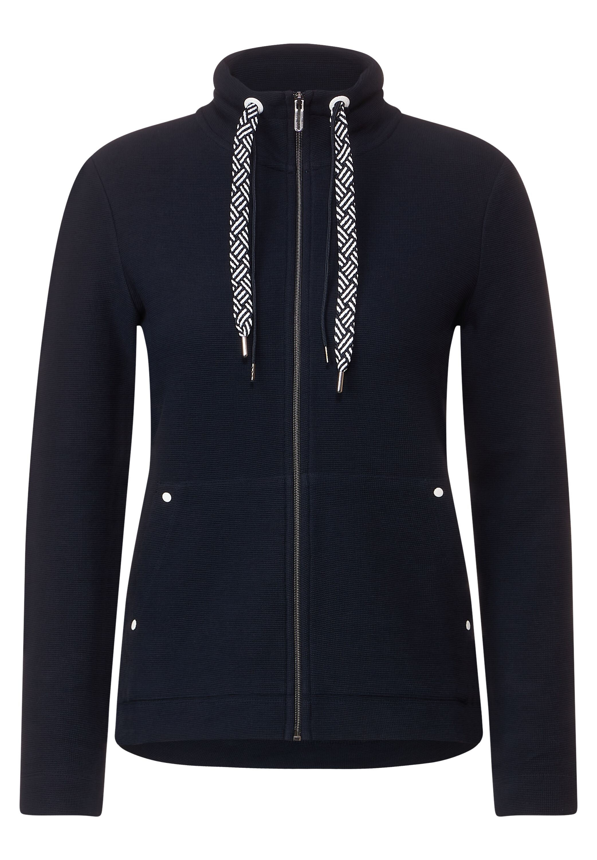 Shirtjacke mit Struktur