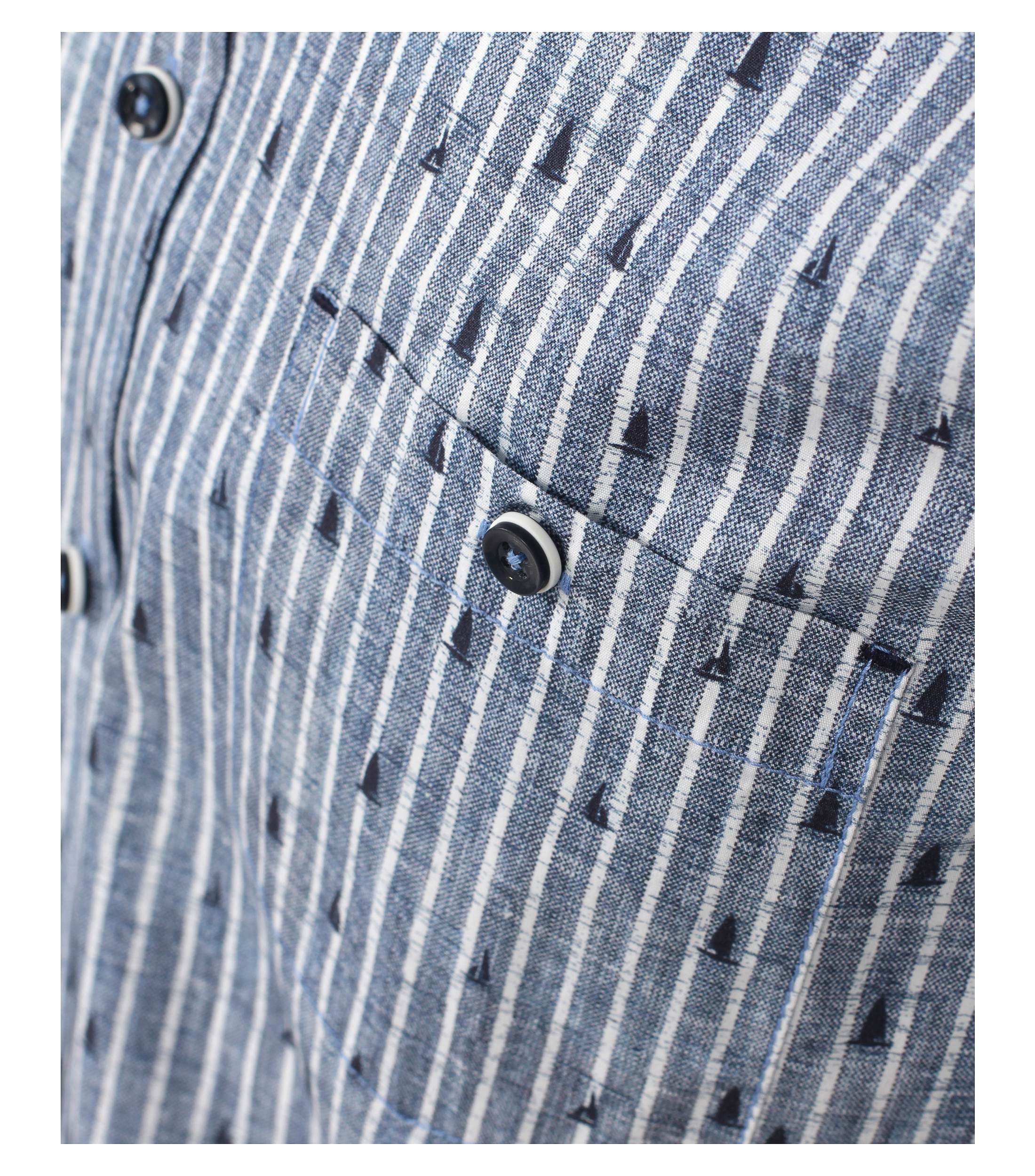 Druck Hemd Halbarm Print