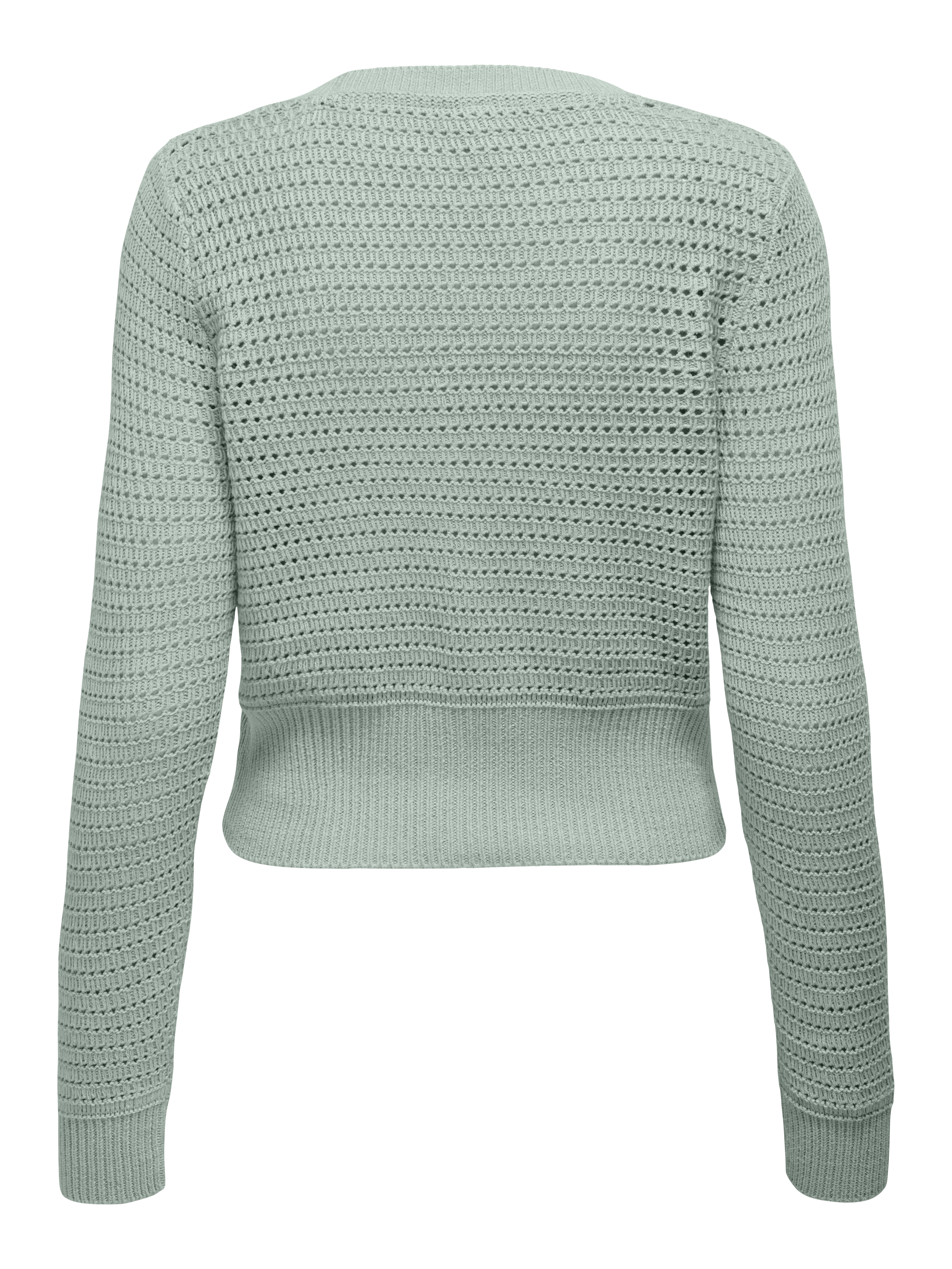 ONLROSEANN LS BUTTON V-NECK CARDIGAN KNT