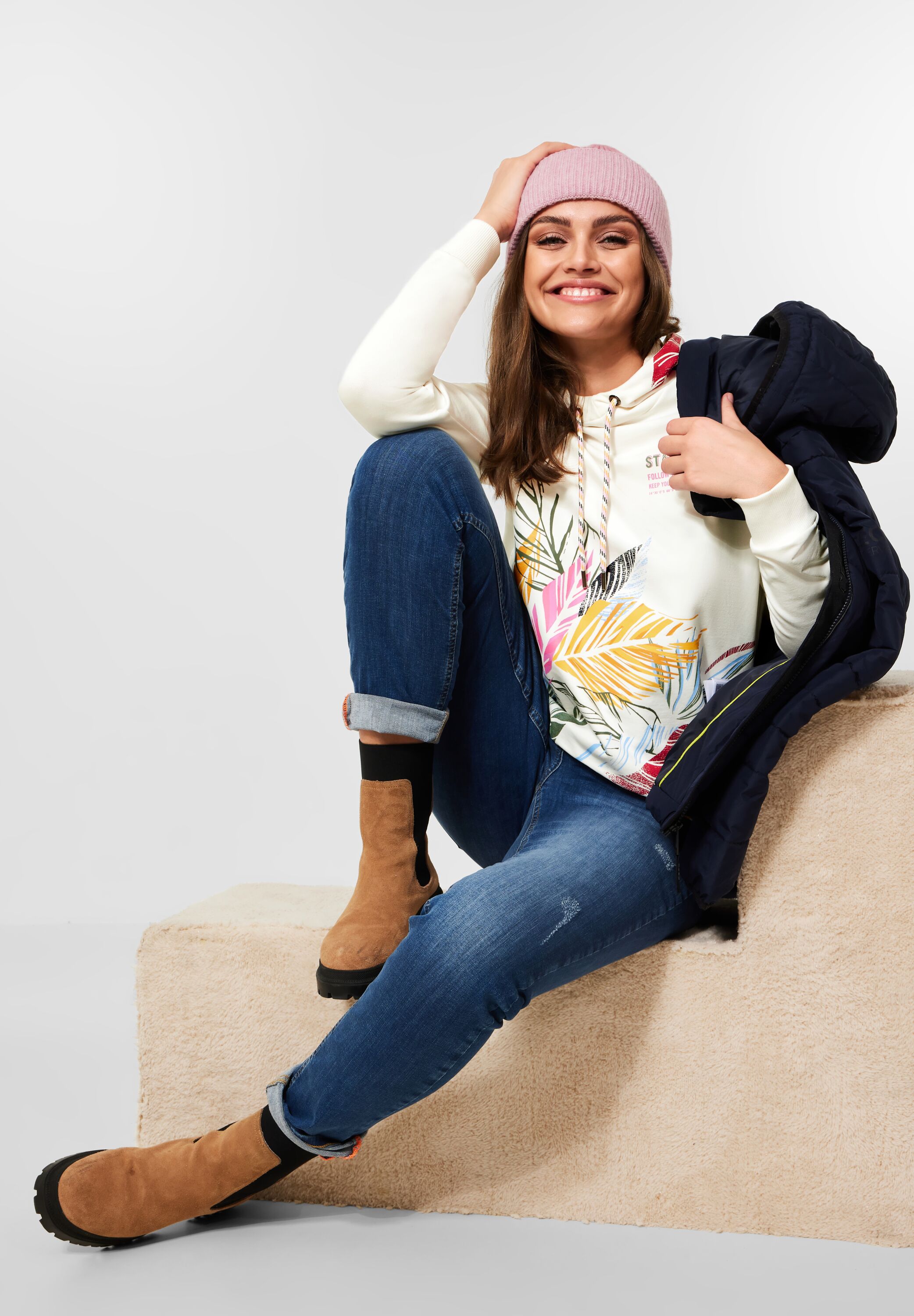 Kapuzenshirt mit Print