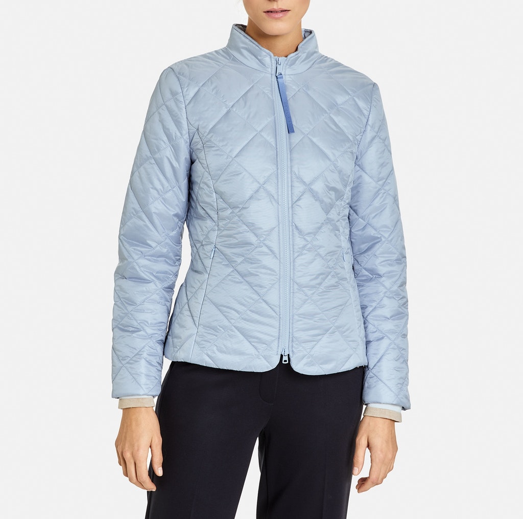 Jacke mit Rautenstepp