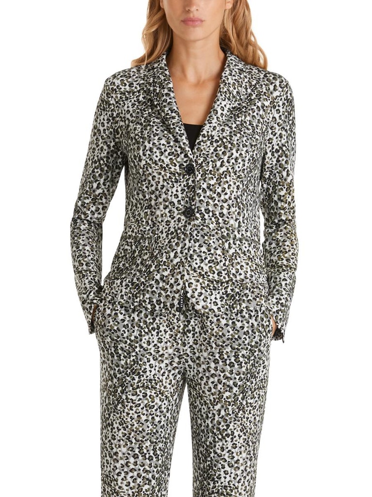 Blazer mit Leomuster