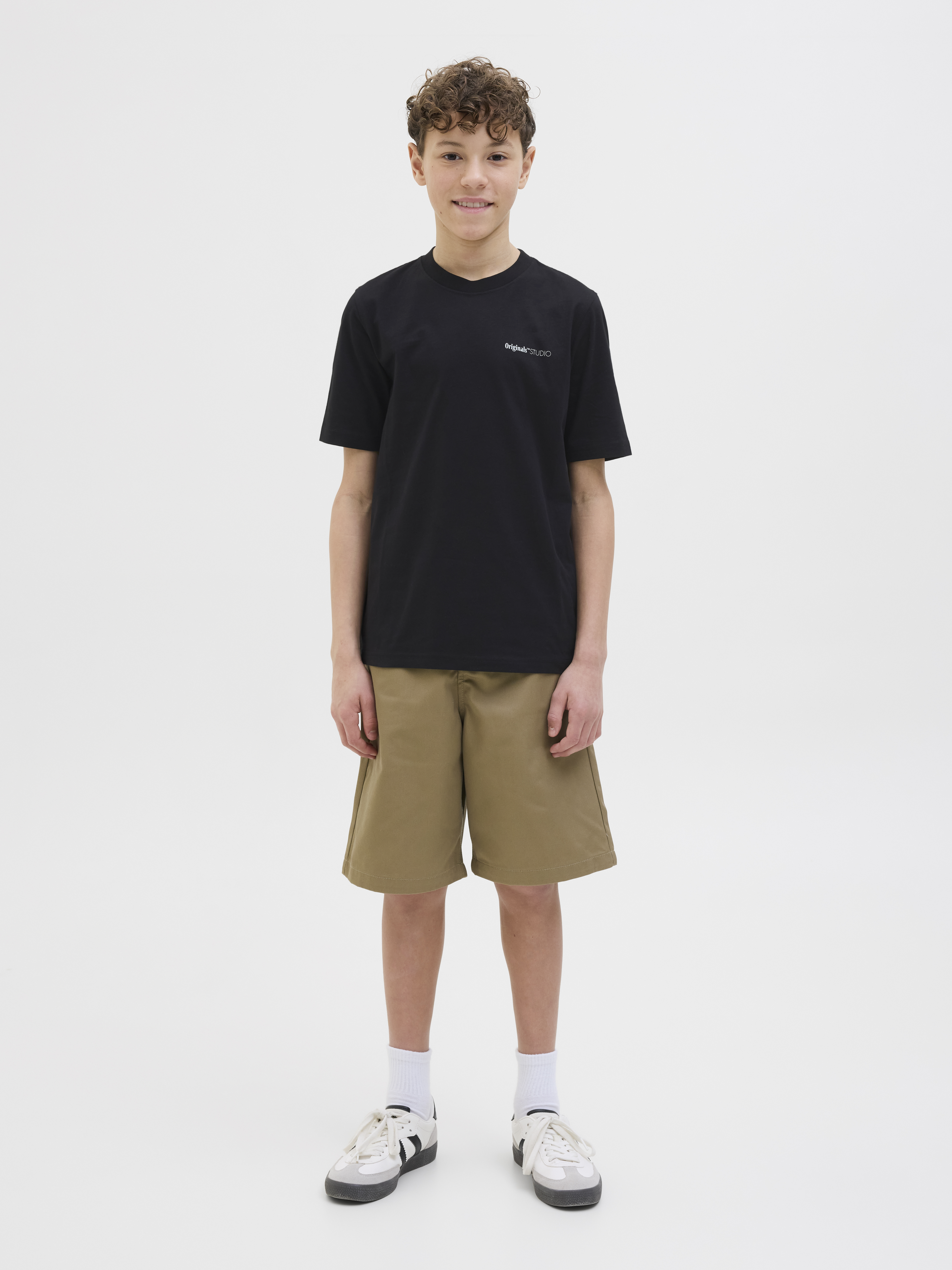 JORVARENNA PAINTED BACK TEE SS CRE JNR