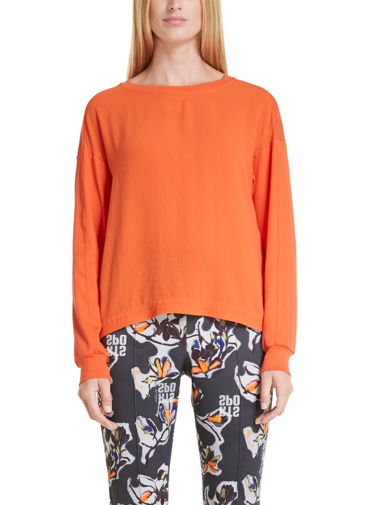 Blusenshirt aus Materialmix