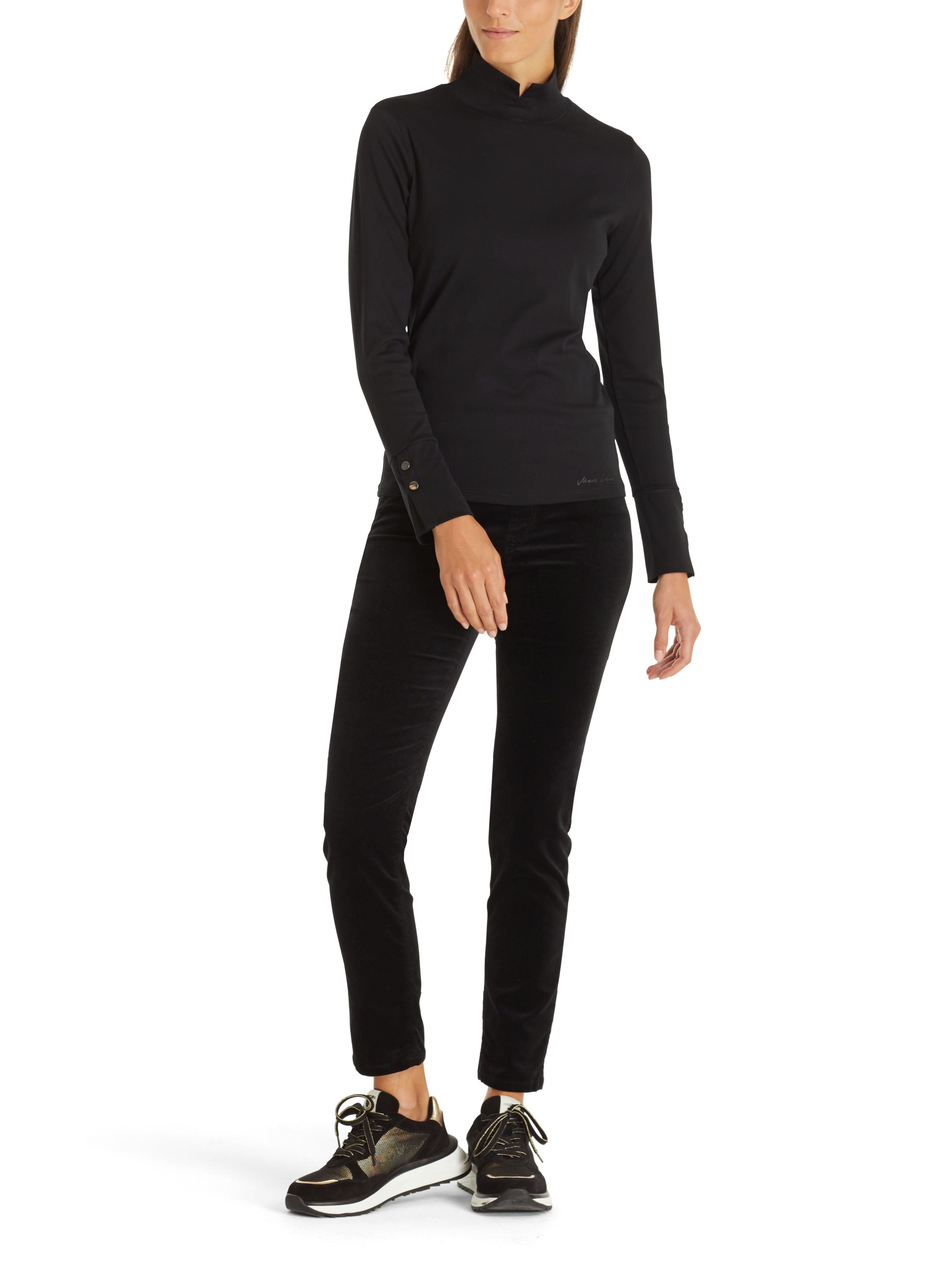 Elegantes Rollkragenshirt
