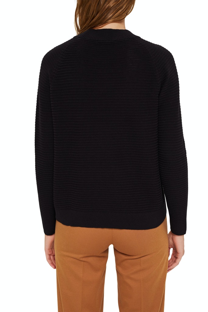 Pullover mit Rippen-Struktur, Bio-Baumwolle