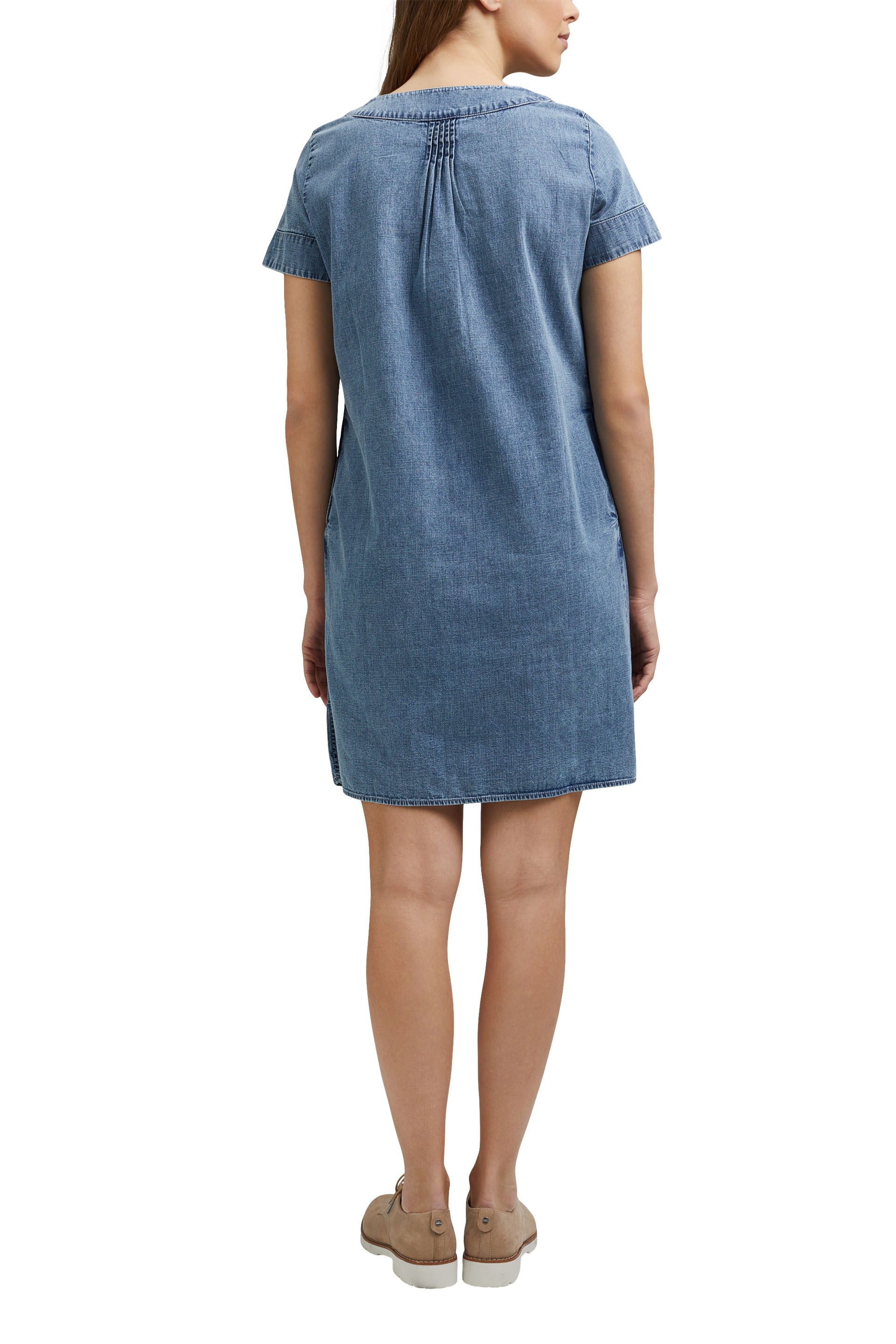 Jeanskleid in Tunika-Optik, Organic Cotton