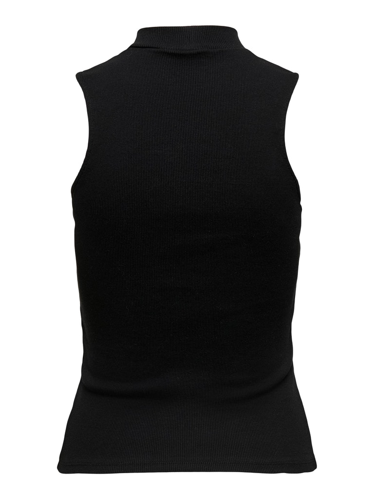ONLNESSA S/L HIGHNECK RIB TOP JRS
